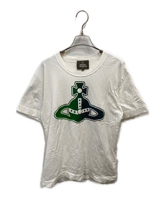 [Pre-owned] Vivienne Westwood man Orb Print T-Shirt VW-LP-84669