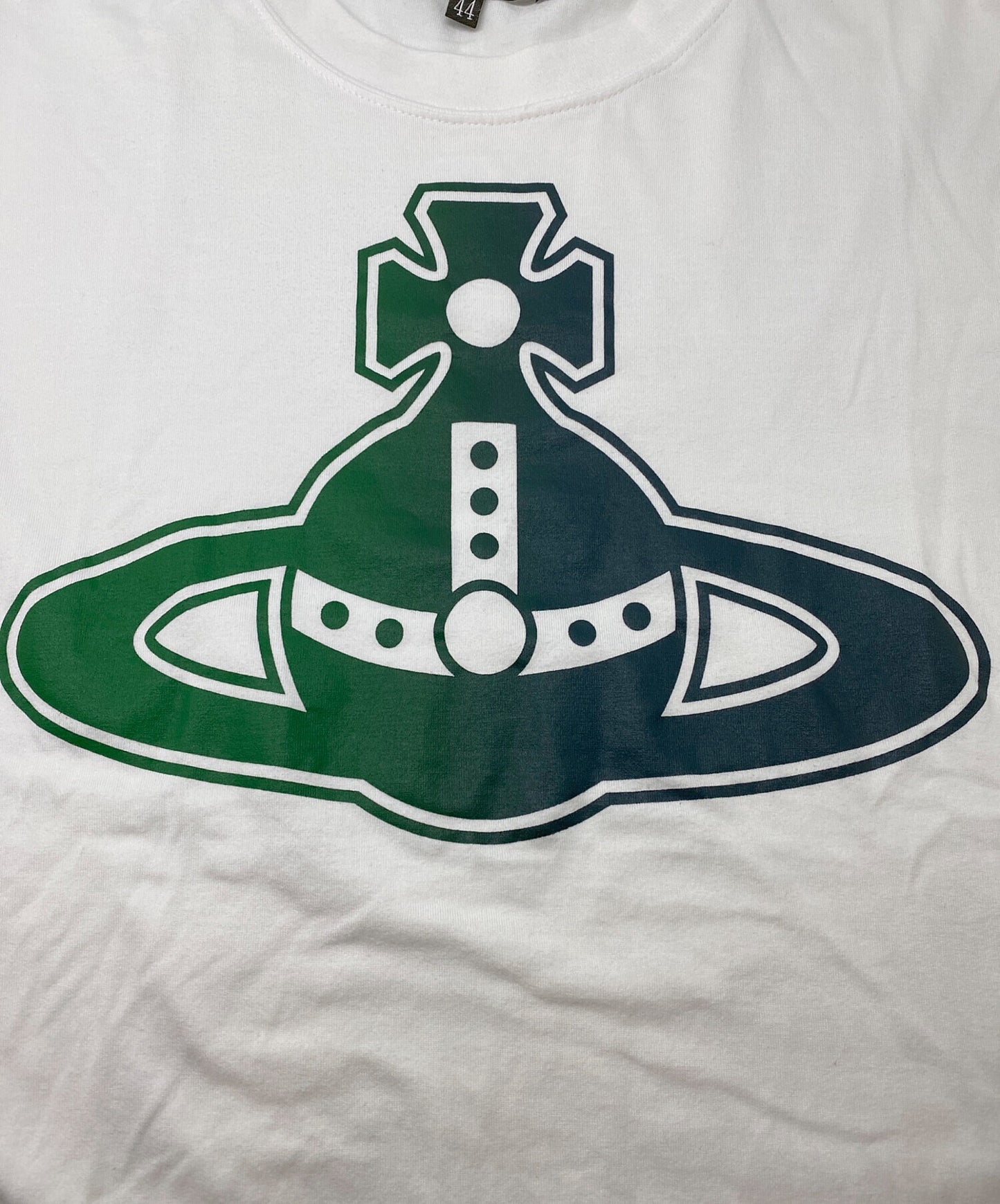 [Pre-owned] Vivienne Westwood man Orb Print T-Shirt VW-LP-84669