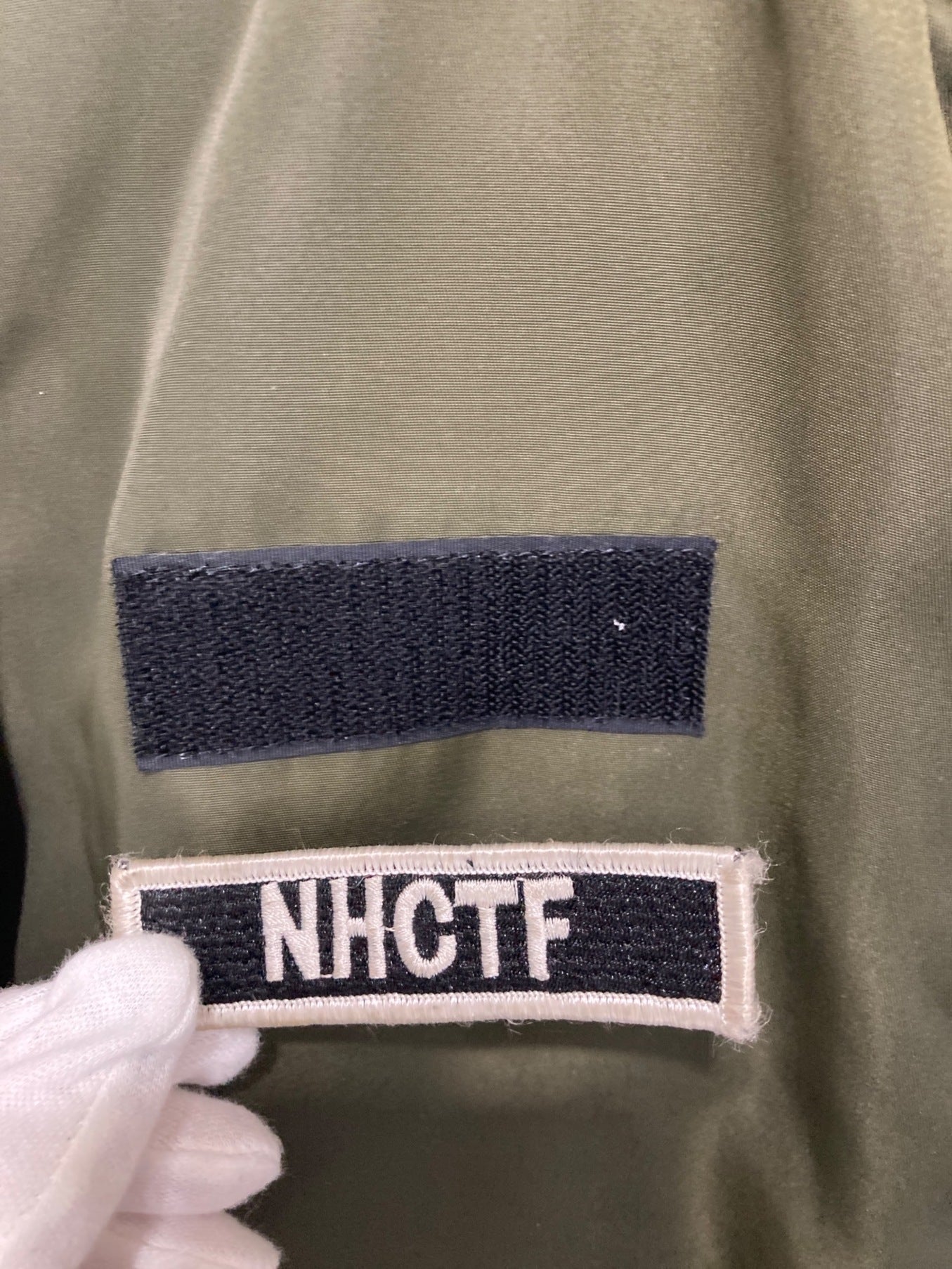 [Pre-owned] NEIGHBORHOOD 90s MA-1 Flight Jacket with K-9 Patch