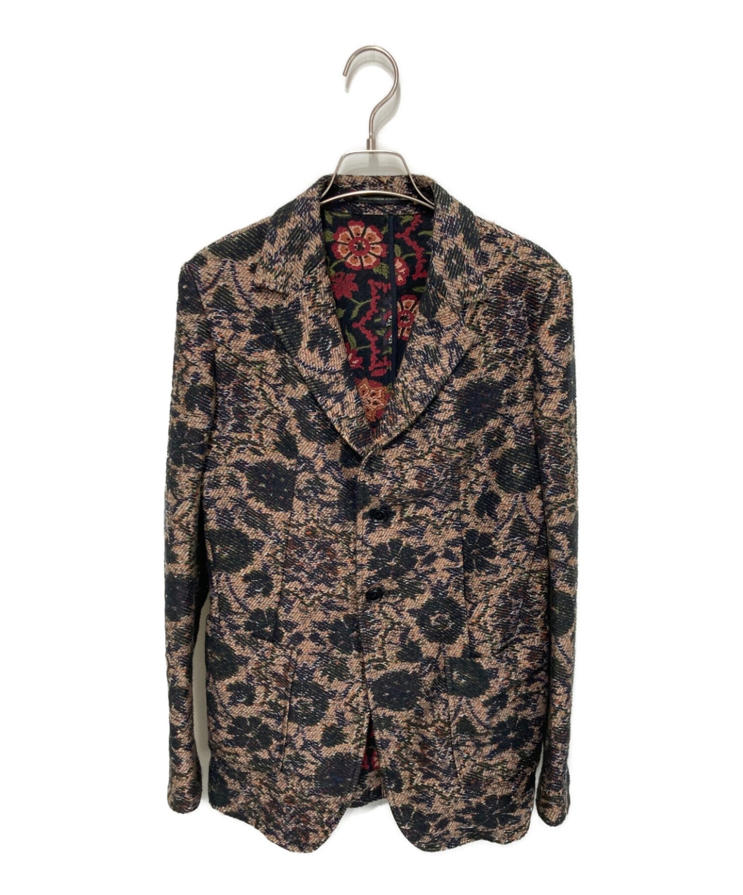 [Pre-owned] Y's Flower Jacquard Jacket YR-J01-013