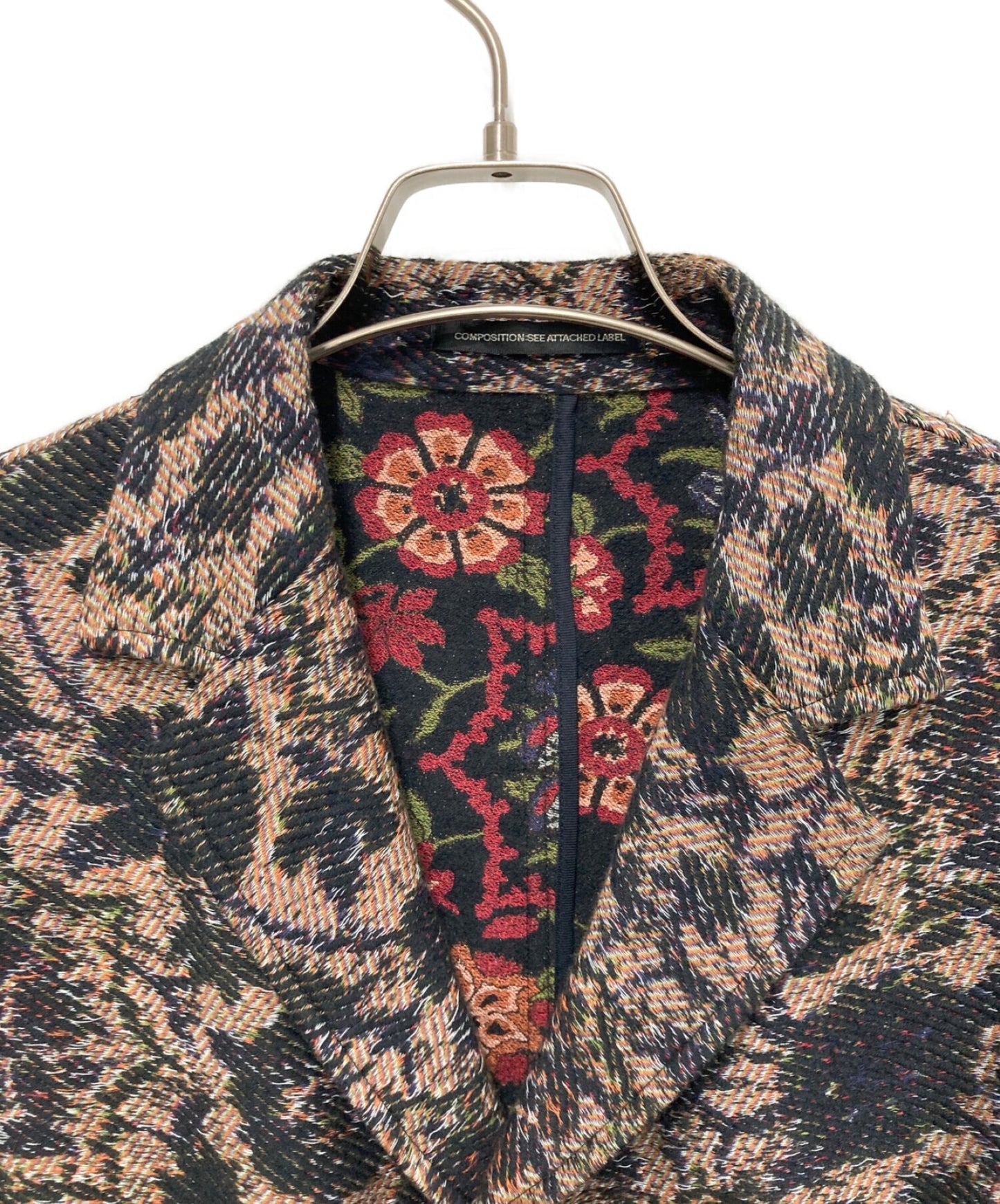 [Pre-owned] Y's Flower Jacquard Jacket YR-J01-013