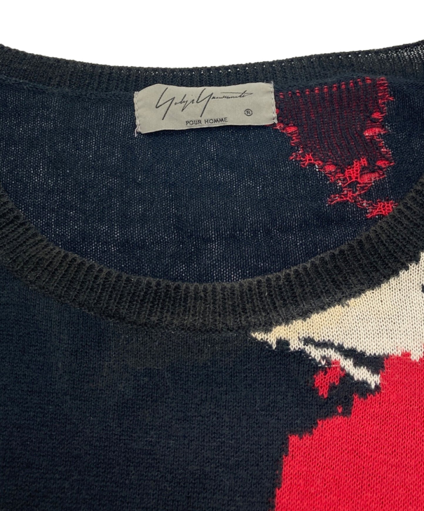 [Pre-owned] Yohji Yamamoto pour homme 18SS Nanashi Knit Sweater HW-K19-099