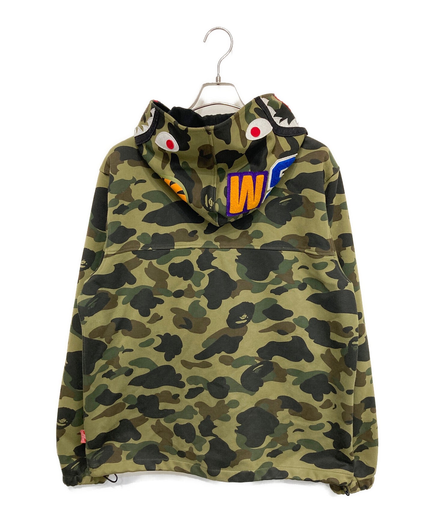 [Pre-owned] A BATHING APE 1ST CAMO WINDSTOPPER SHARK HOODIE 001lje301015x