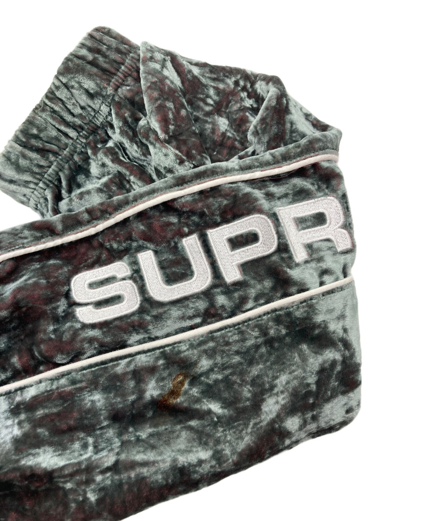 [Pre-owned] SUPREME Crushed Velvet Track Jacket / 23AW