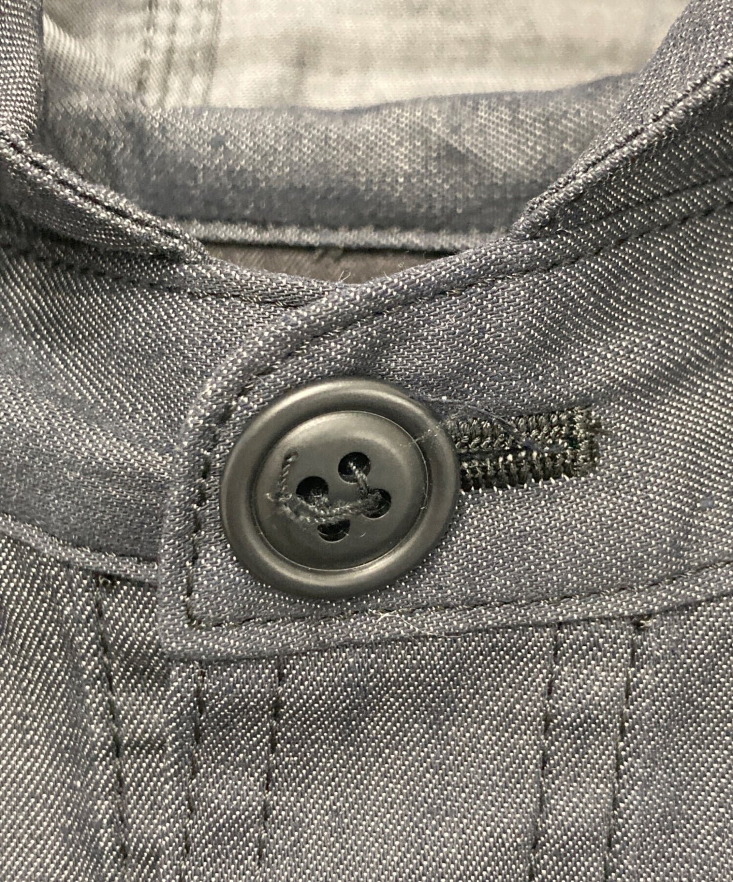 [Pre-owned] eYe COMME des GARCONS JUNYAWATANABE MAN Cotton Denim Dry Oil & Ester Mat Cloth WO-B901