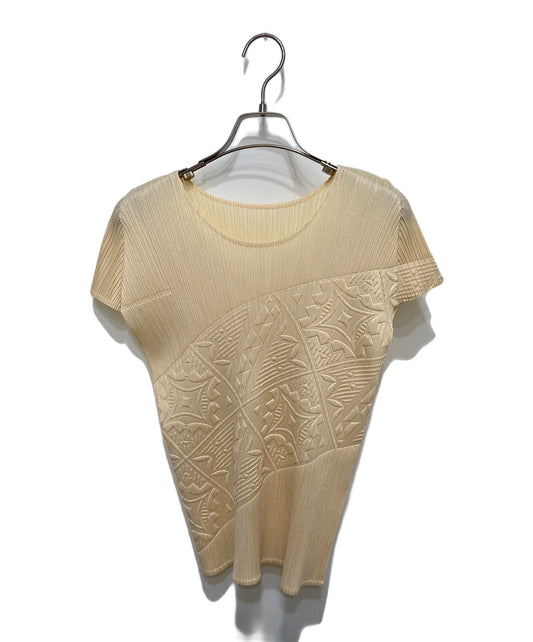 [Pre-owned] PLEATS PLEASE Embossed, stamped, pleated cut and sewn PP21-JK614