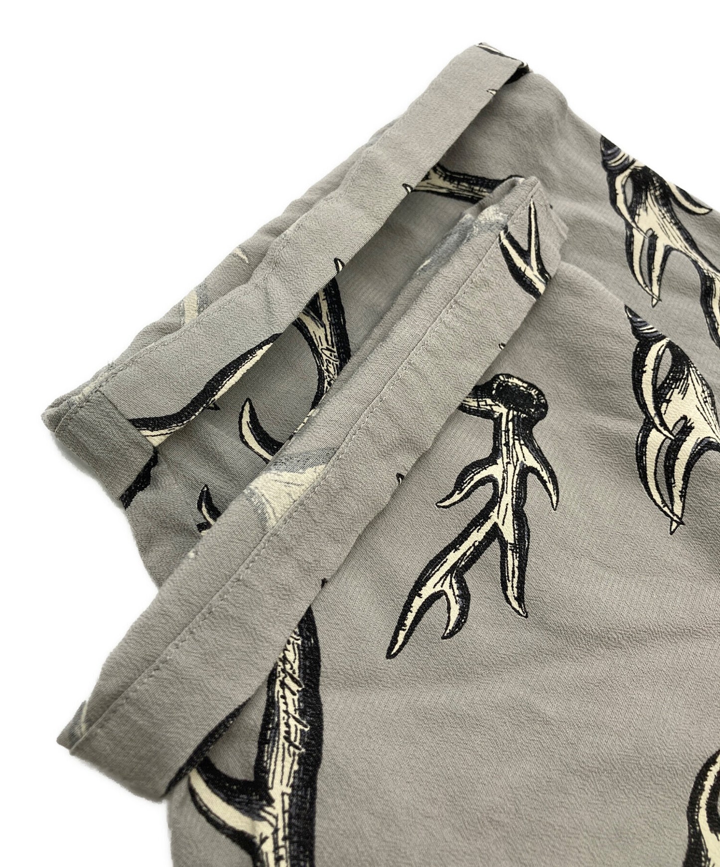 [Pre-owned] NEIGHBORHOOD S/S shirt with horn pattern 221TSNH-SHM06