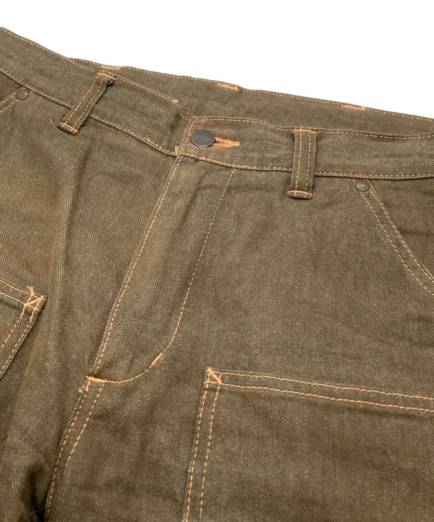 [Pre-owned] A BATHING APE Double Knee Denim Pants / Painter Denim Pants