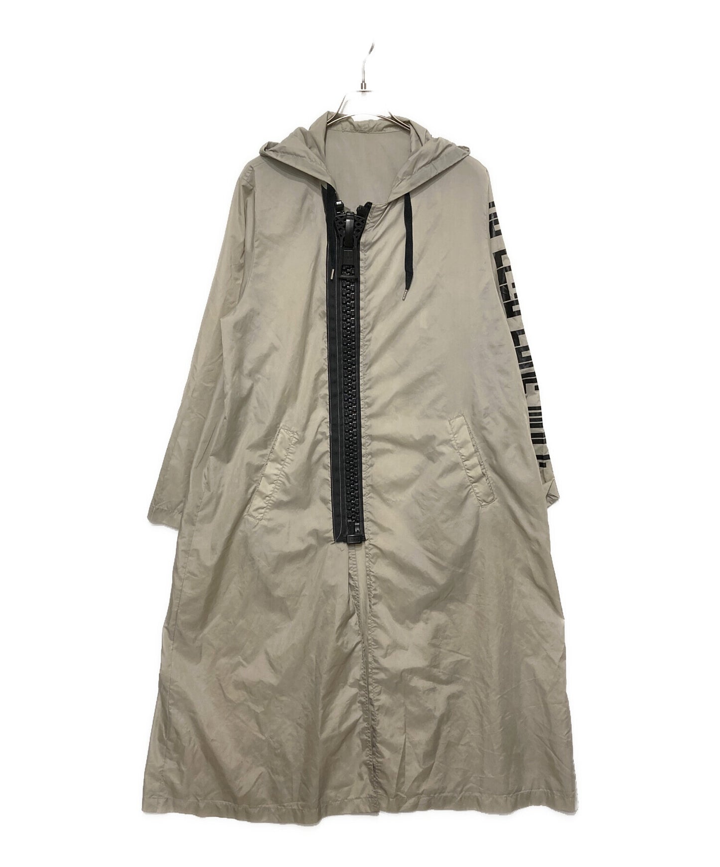 [Pre-owned] Maison MIHARA YASUHIRO Big Zip Nylon Coat 81061307