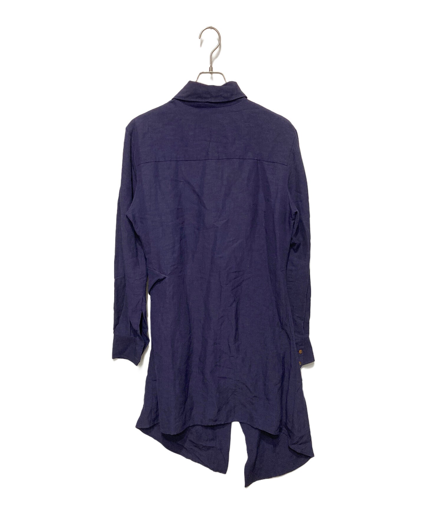 [Pre-owned] Vivienne Westwood man Orb Embroidery Deformation Long Shirt Coat VW-WR-73368