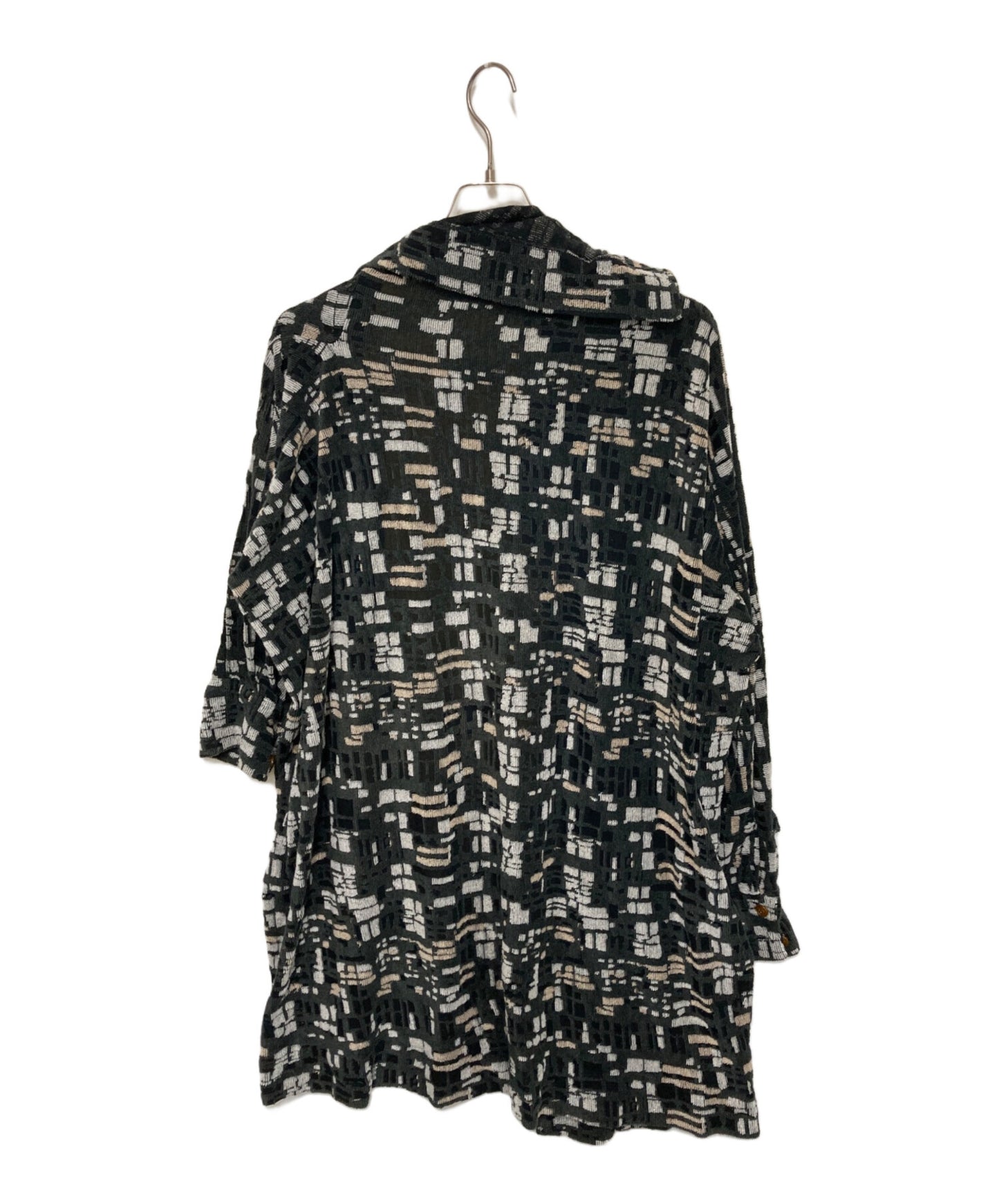[Pre-owned] Vivienne Westwood man Pile Jacquard Shaped Cardigan/Long Cardigan VW-24-73773