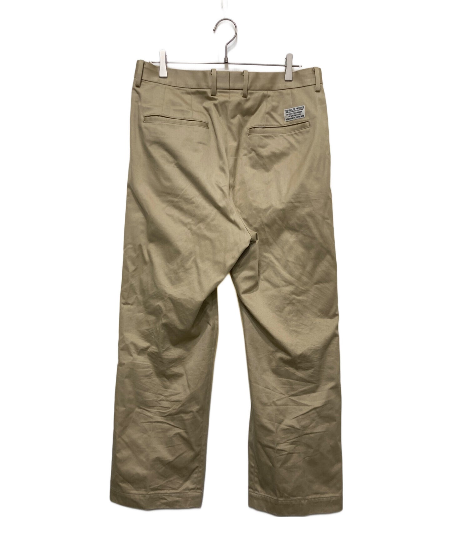 [Pre-owned] WACKO MARIA 2-tuck chinos