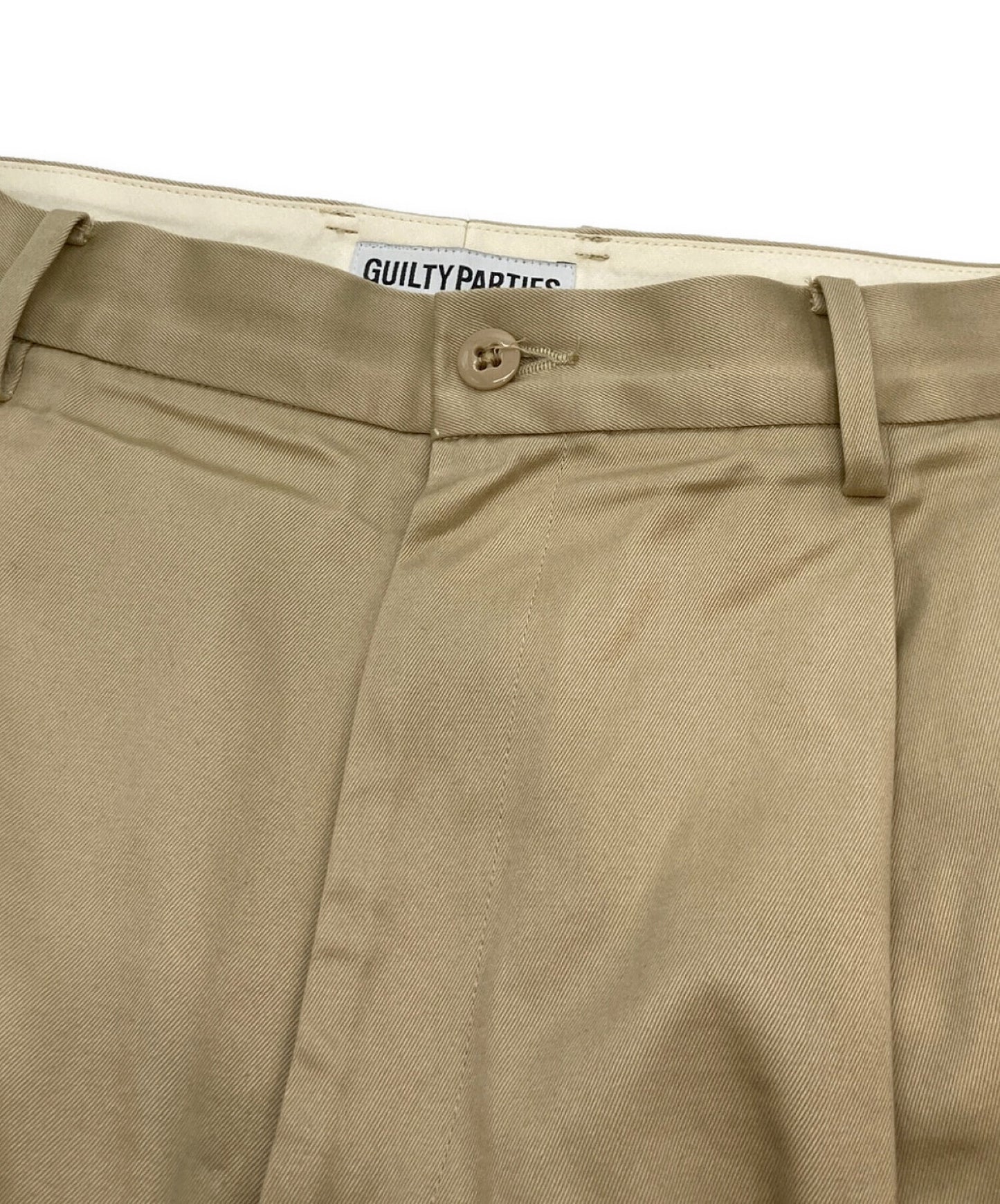[Pre-owned] WACKO MARIA 2-tuck chinos