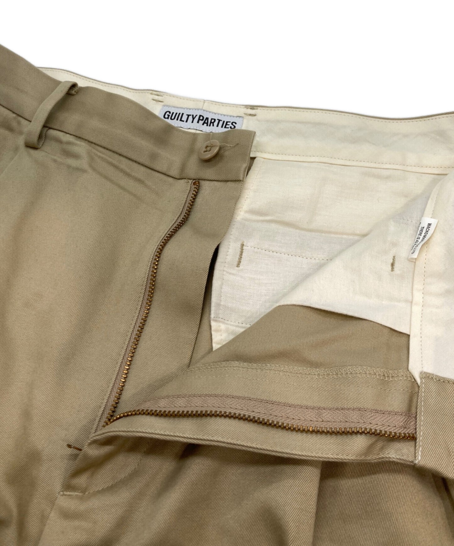 [Pre-owned] WACKO MARIA 2-tuck chinos
