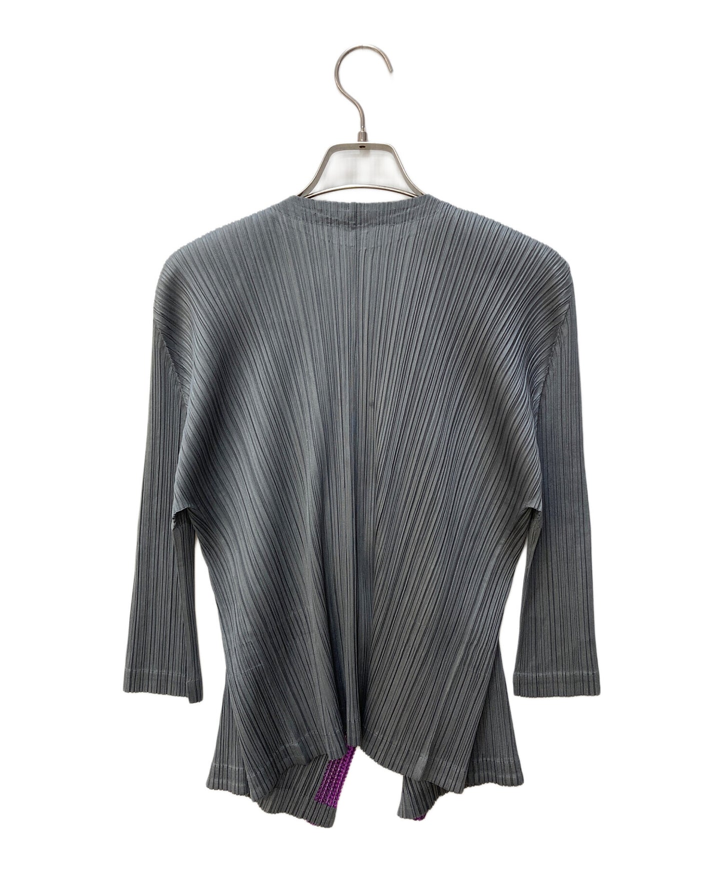 [Pre-owned] PLEATS PLEASE Buttonless pleated cardigan PP33-J0531 PP33-J0531