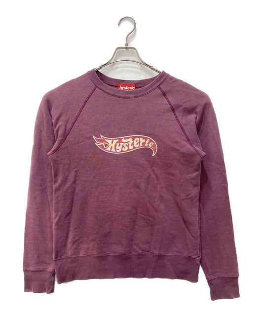 [Pre-owned] Hysteric Glamour Fire Logo Raglan Sweatshirt 2CS-4870