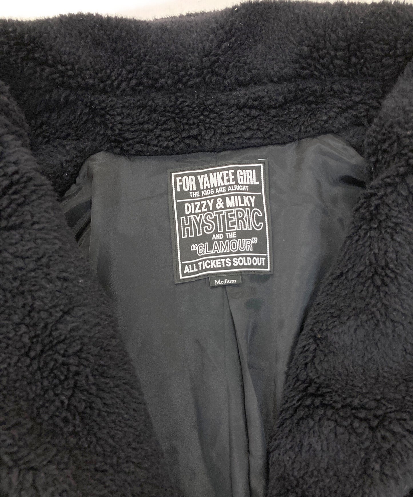 [Pre-owned] Hysteric Glamour boa coat 02213CJ03