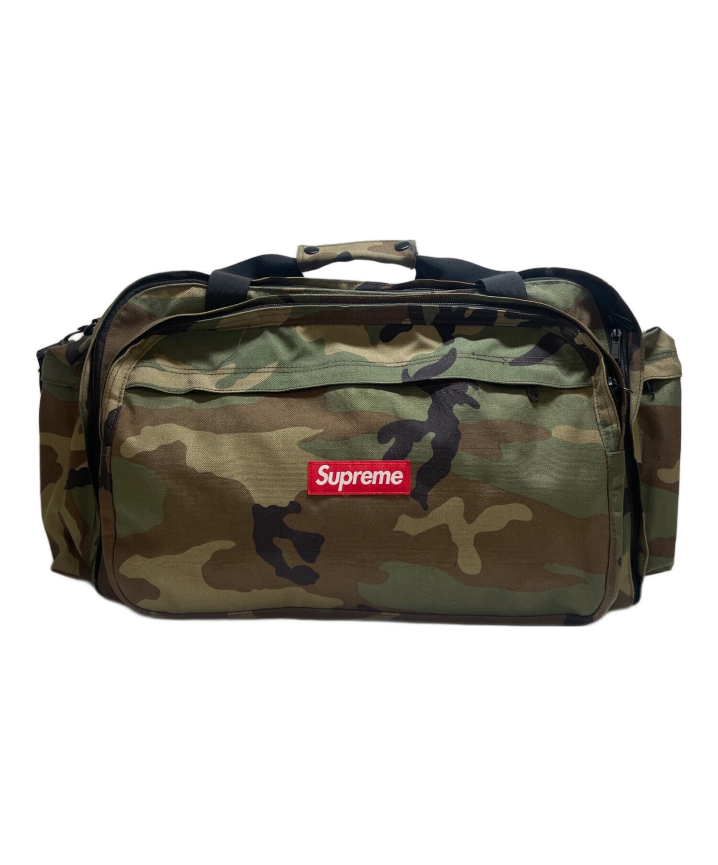 [Pre-owned] SUPREME Camo Duffel Bag
