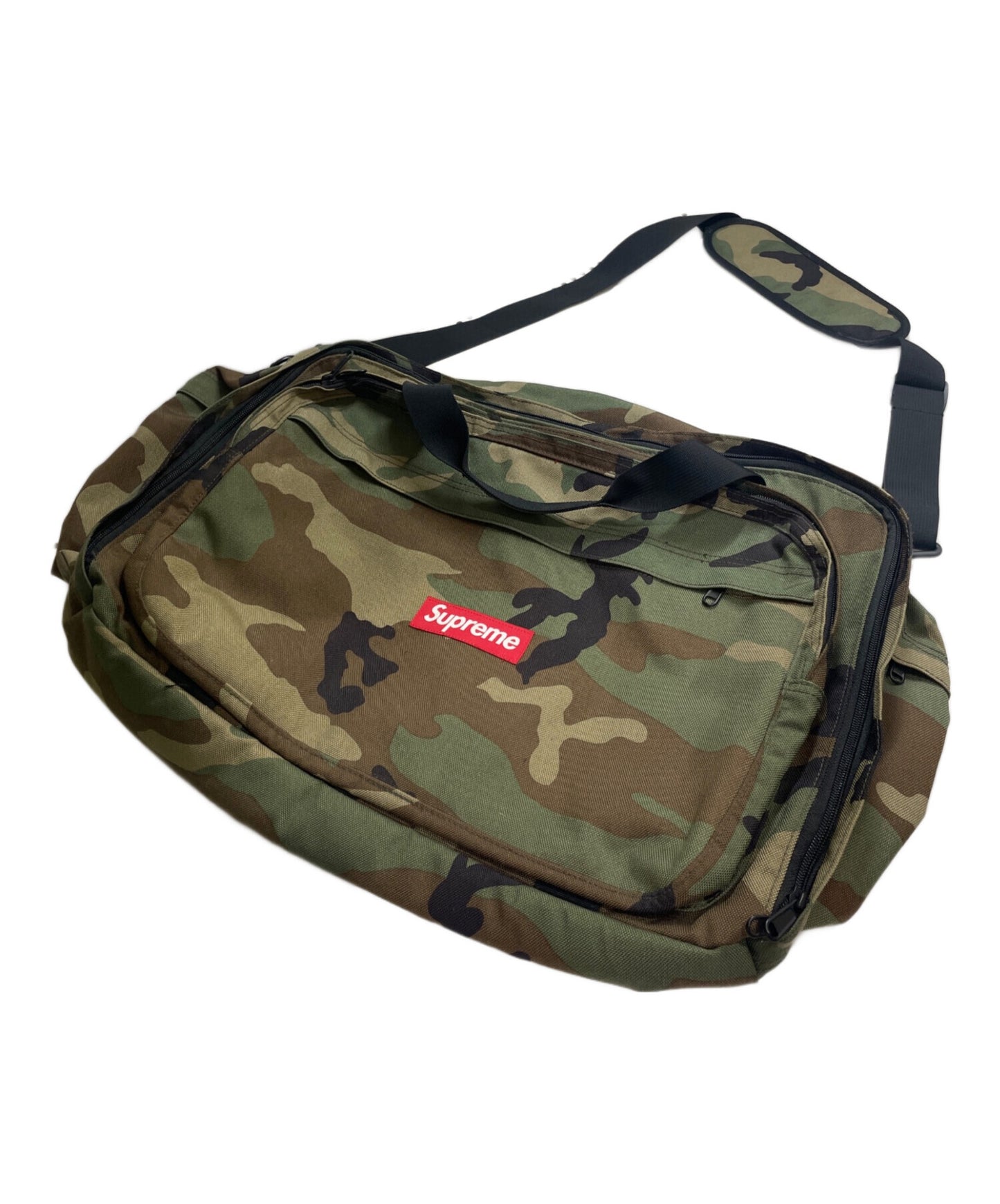 [Pre-owned] SUPREME Camo Duffel Bag