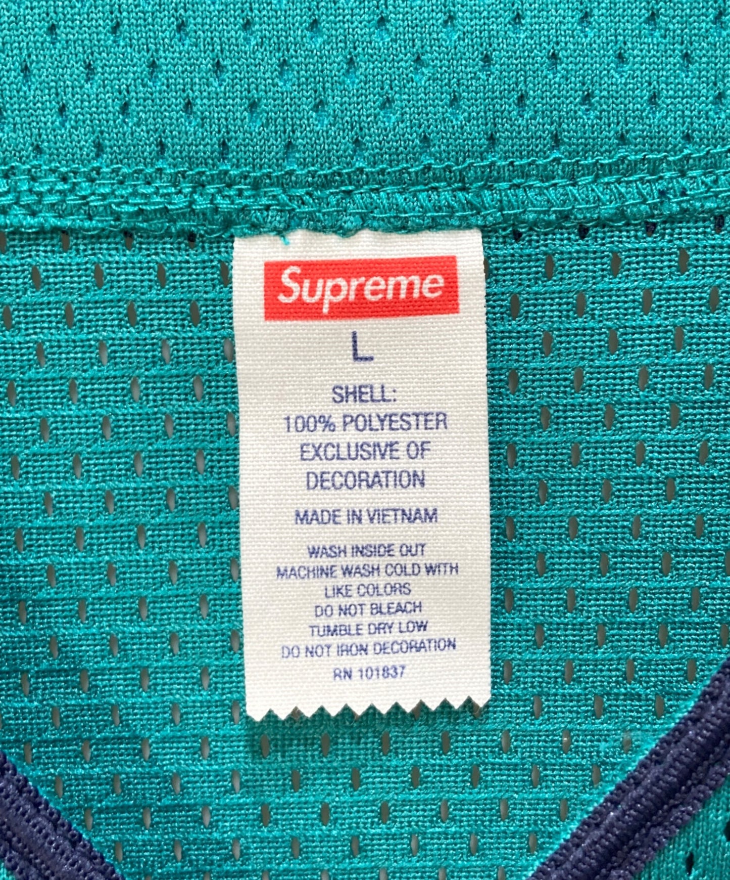 [Pre-owned] SUPREME baseball shirt