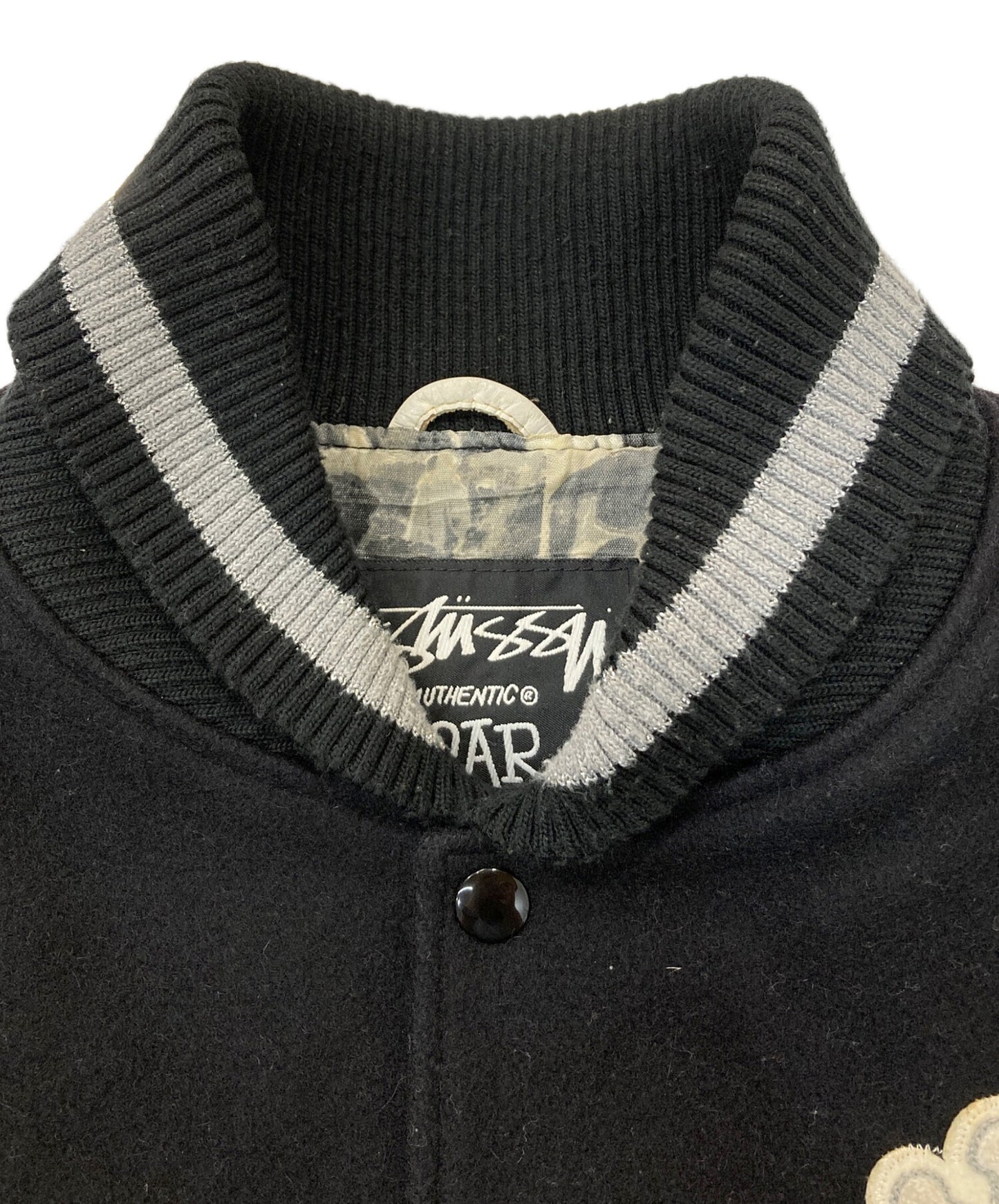 [Pre-owned] stussy jacket with team's logo 26549