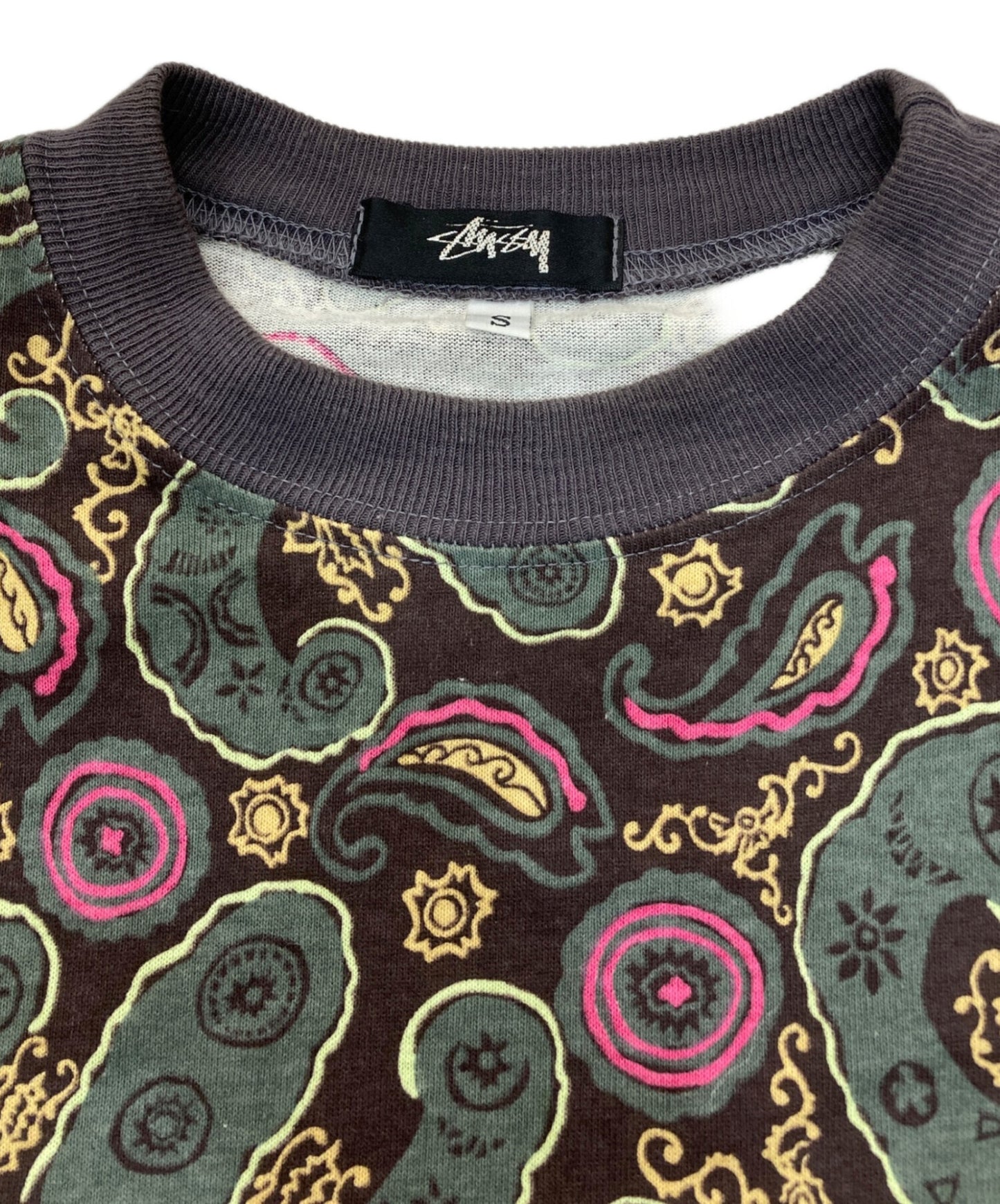 [Pre-owned] stussy Full-patterned Tee