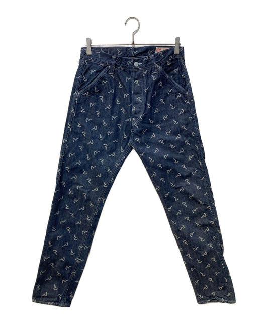 [Pre-owned] EVISU JQ DENIM RANDOM KAMOME 5500