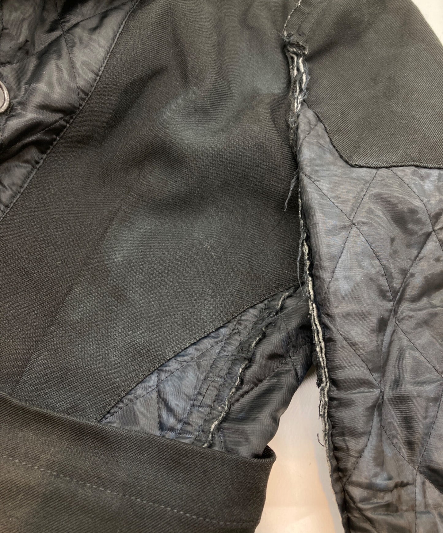 [Pre-owned] BLACK COMME des GARCONS Quilted Docking Reversible Jacket 1B-J012