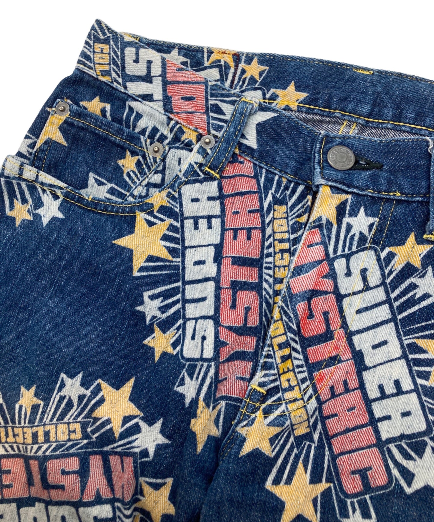 [Pre-owned] Hysteric Glamour Denim Pants/Jeans/Jeans/Striped