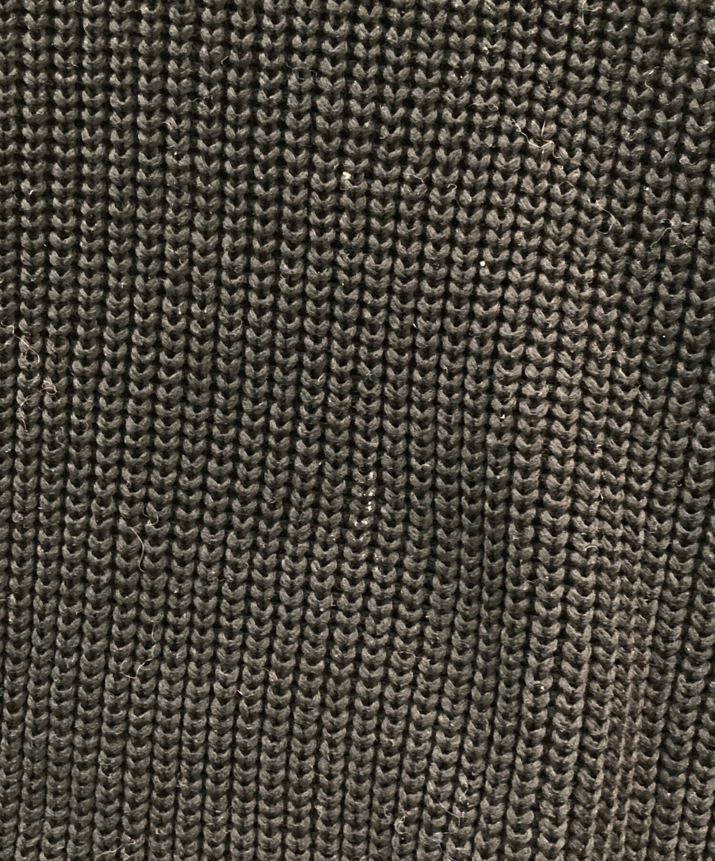 [Pre-owned] SUPREME melange rib knit sweater, long sleeves, long sleeves, cotton