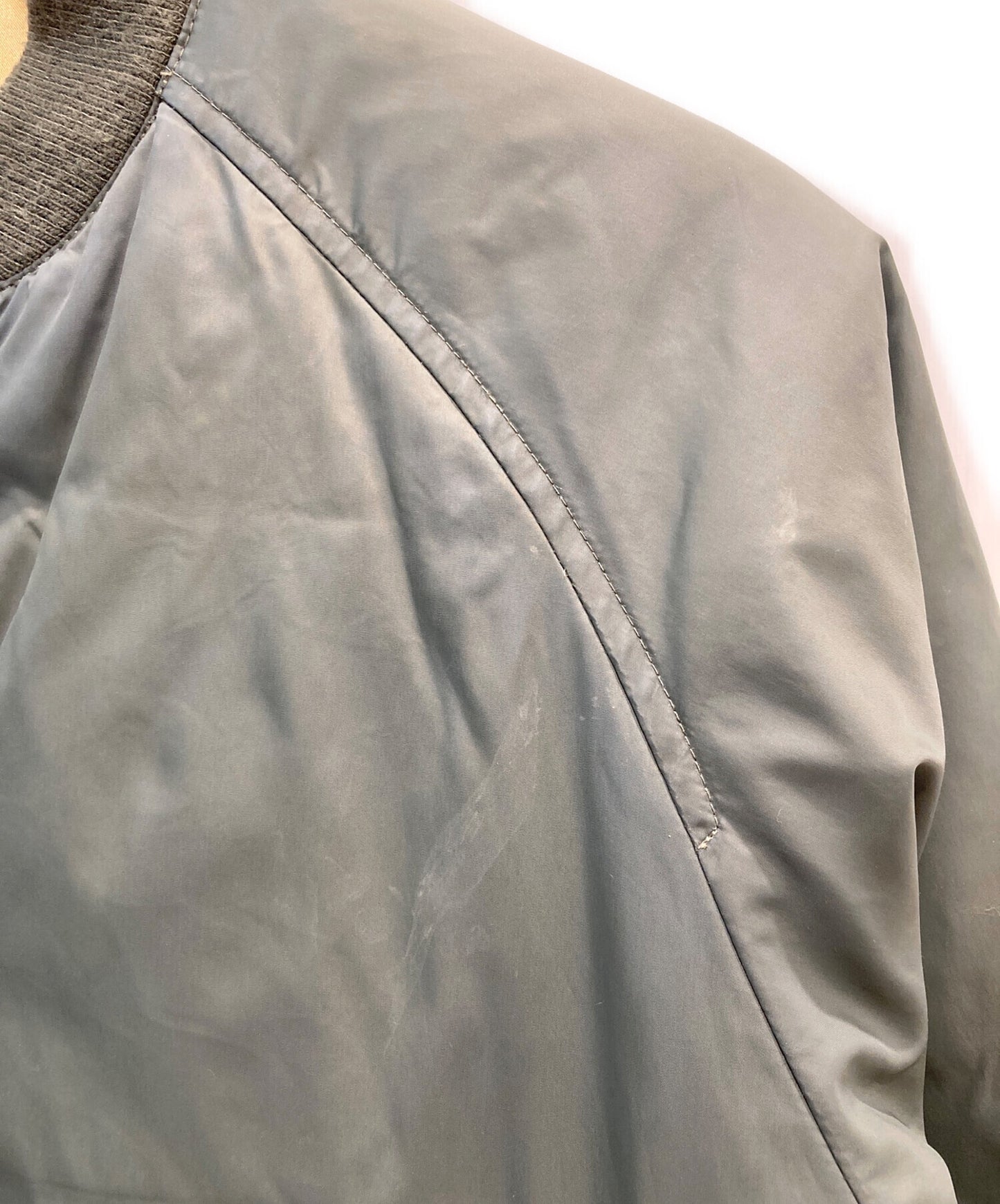 [Pre-owned] A BATHING APE Down MA-1 Jacket / Raglan Sleeve / Nylon