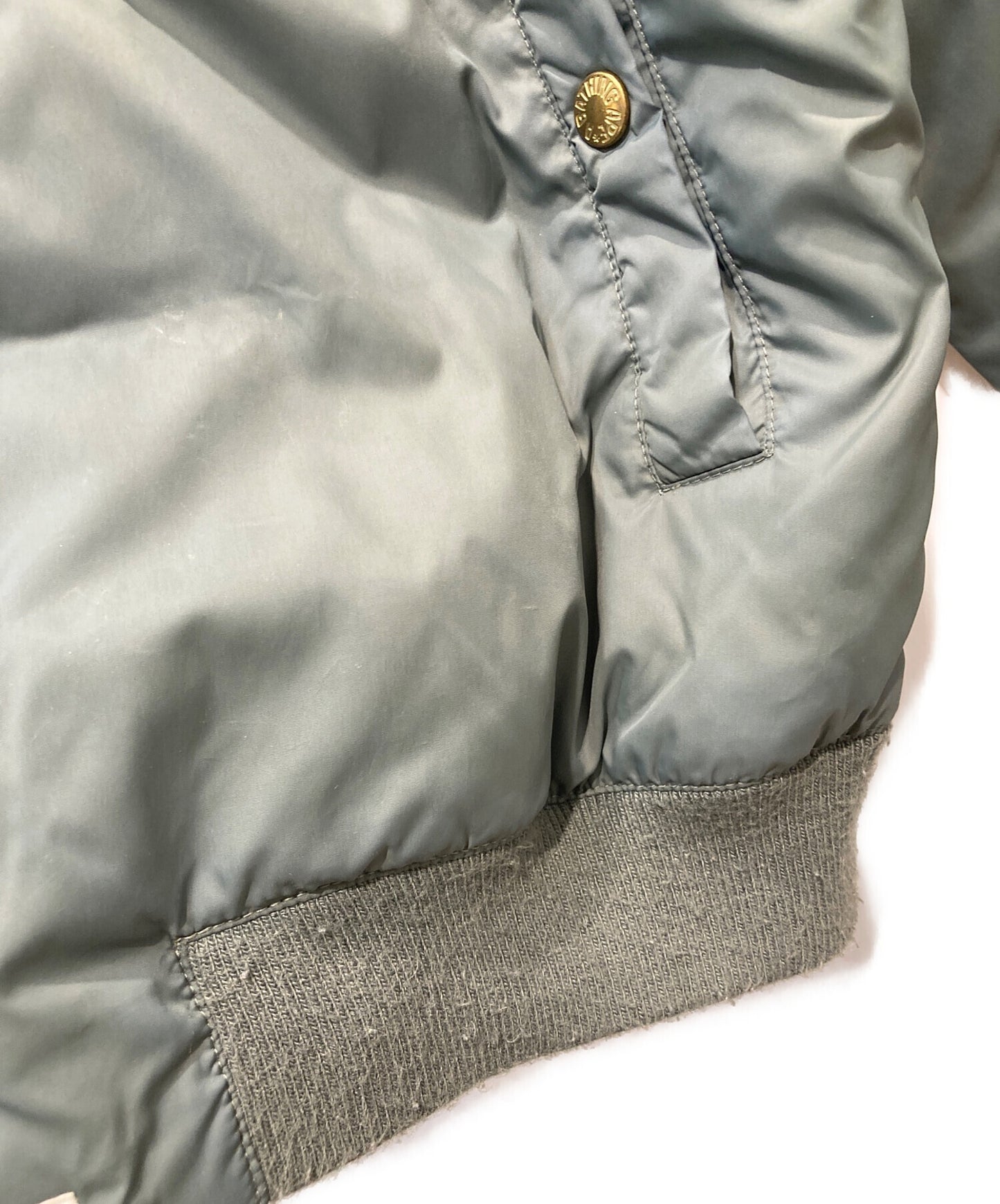 [Pre-owned] A BATHING APE Down MA-1 Jacket / Raglan Sleeve / Nylon