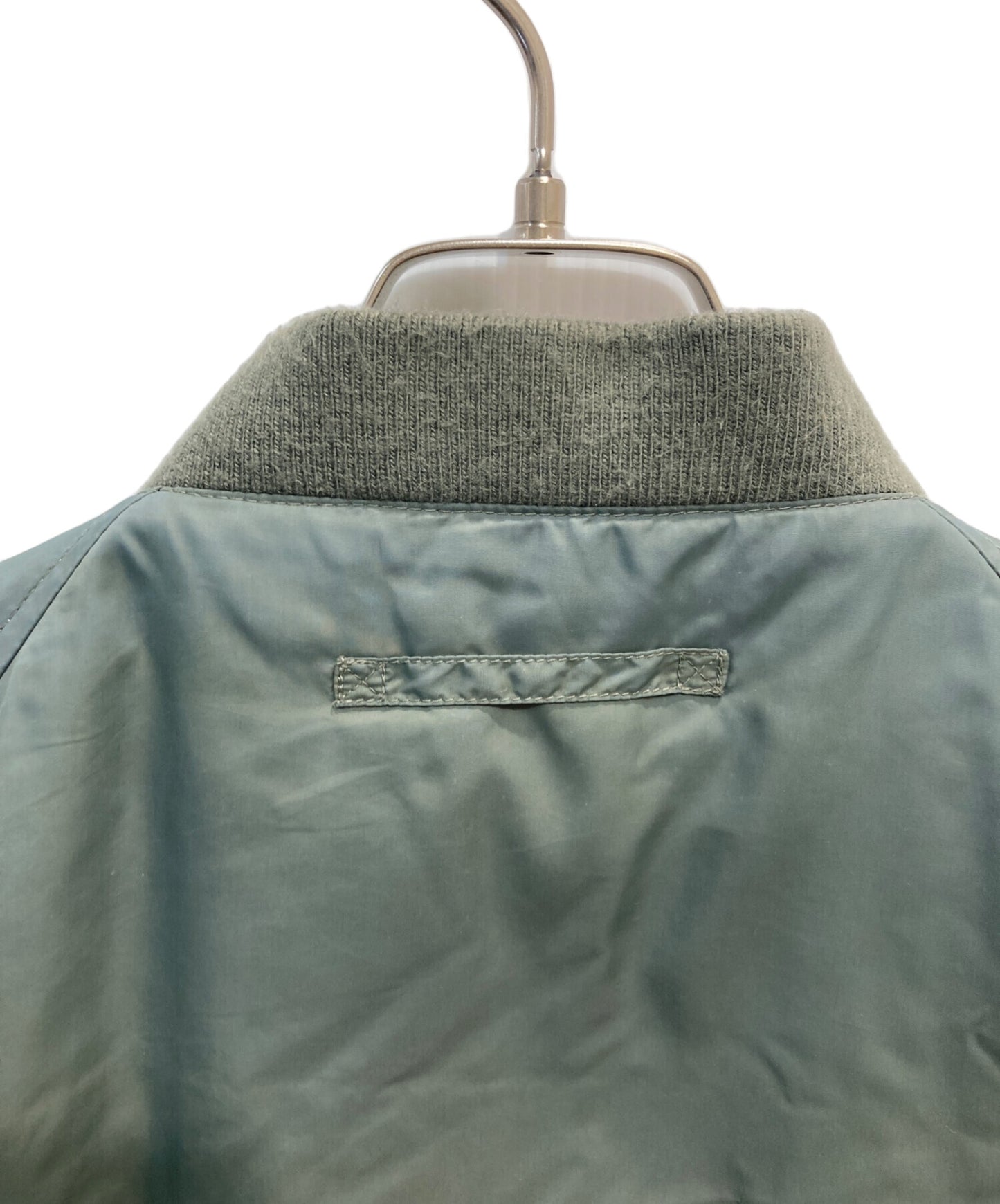 [Pre-owned] A BATHING APE Down MA-1 Jacket / Raglan Sleeve / Nylon