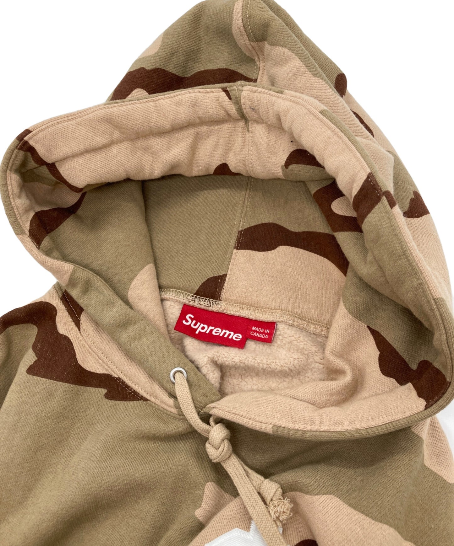 [Pre-owned] SUPREME $HoodedSweatshirt DesertCamo Dollar Hooded Sweatshirt / Hoodie / Long Sleeve / Long Sleeve / Total