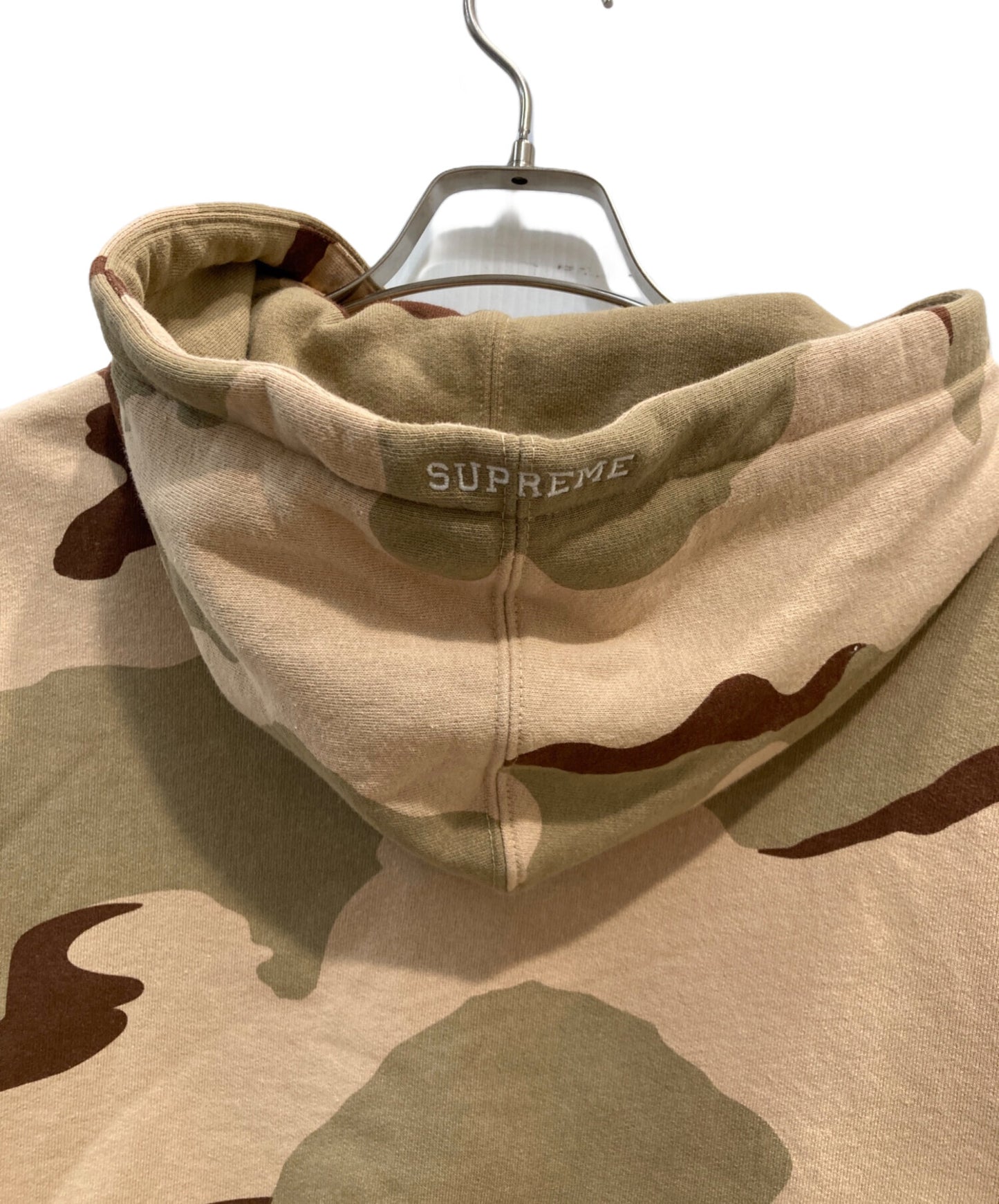 [Pre-owned] SUPREME $HoodedSweatshirt DesertCamo Dollar Hooded Sweatshirt / Hoodie / Long Sleeve / Long Sleeve / Total
