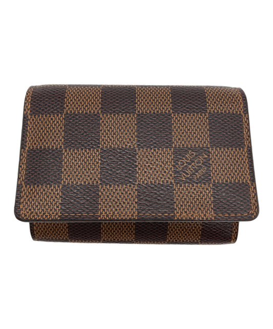 [Pre-owned] LOUIS VUITTON Envelop Carte de Visite / Damier / Card case / Business card case N62920