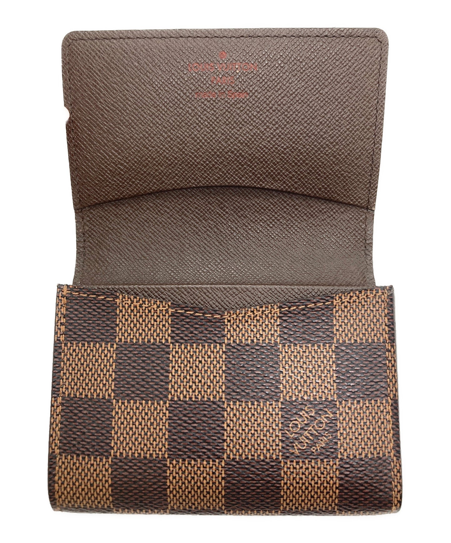 [Pre-owned] LOUIS VUITTON Envelop Carte de Visite / Damier / Card case / Business card case N62920