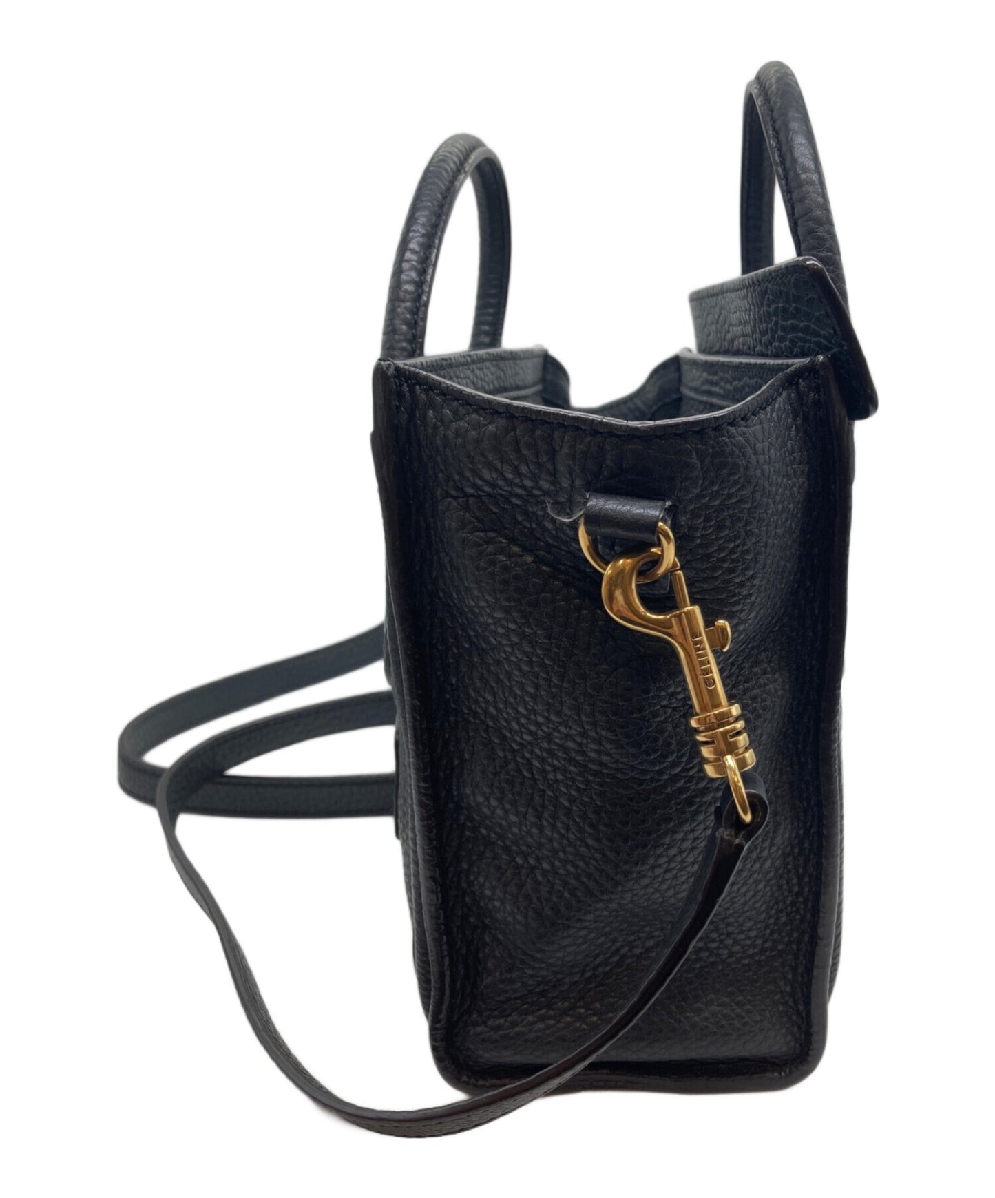 [Pre-owned] CELINE Luggage Nano Shopper 2WAY Shoulder Bag F SA 0141