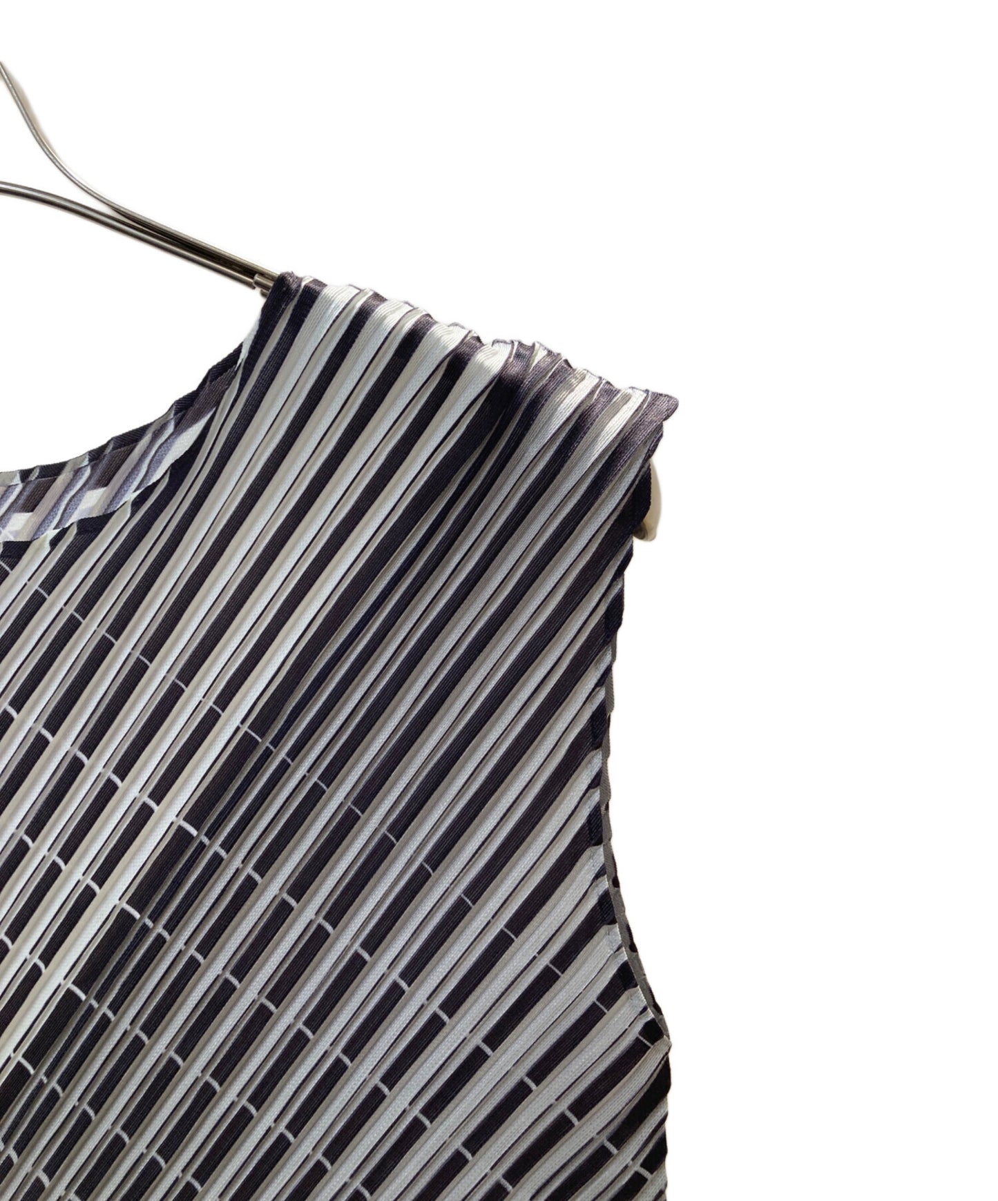 [Pre-owned] PLEATS PLEASE Geometric Transfer Pleated Dress PP71-JT552