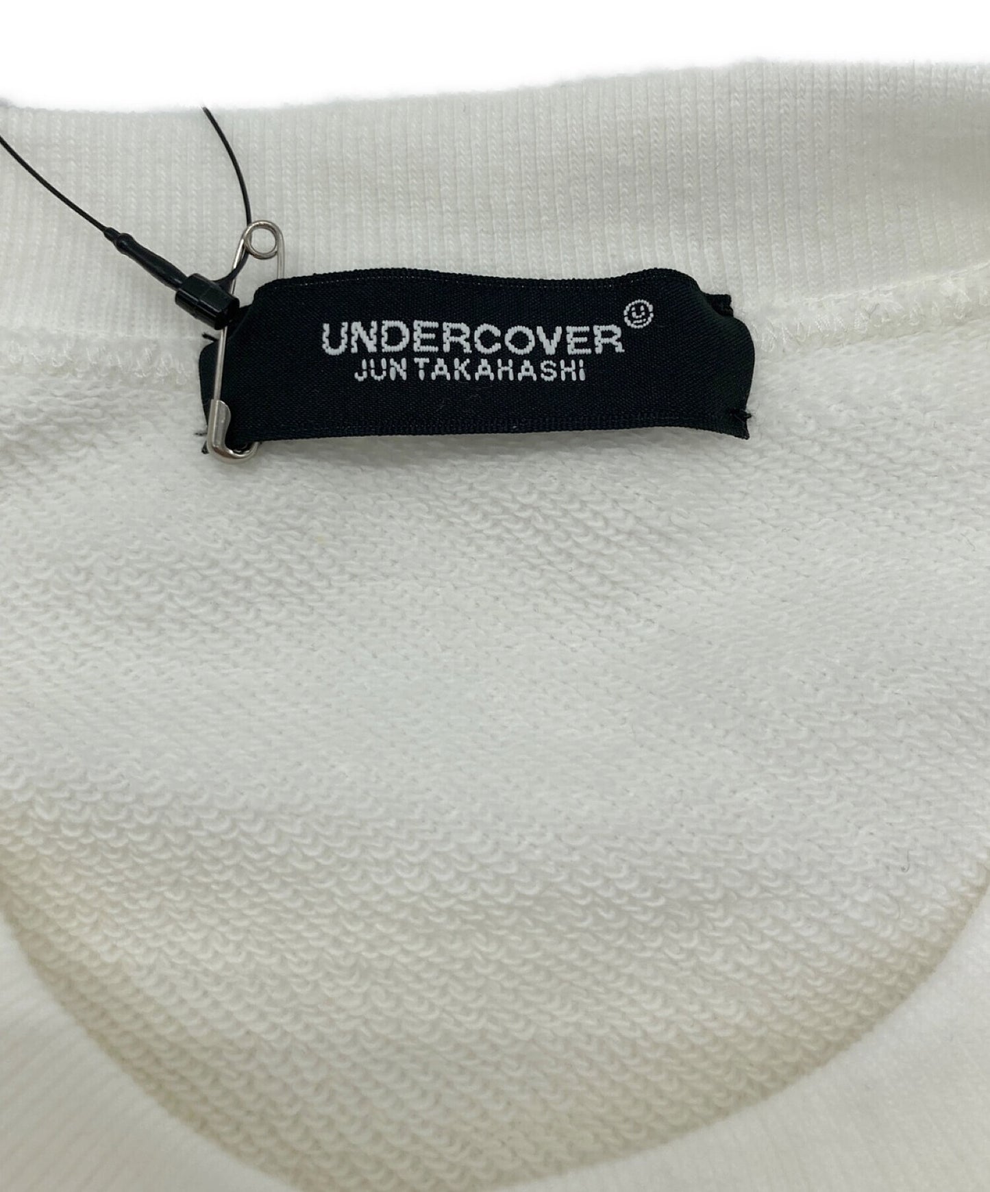 [Pre-owned] UNDERCOVER Satin Patch Crew Neck Sweatshirt UC1C9801
