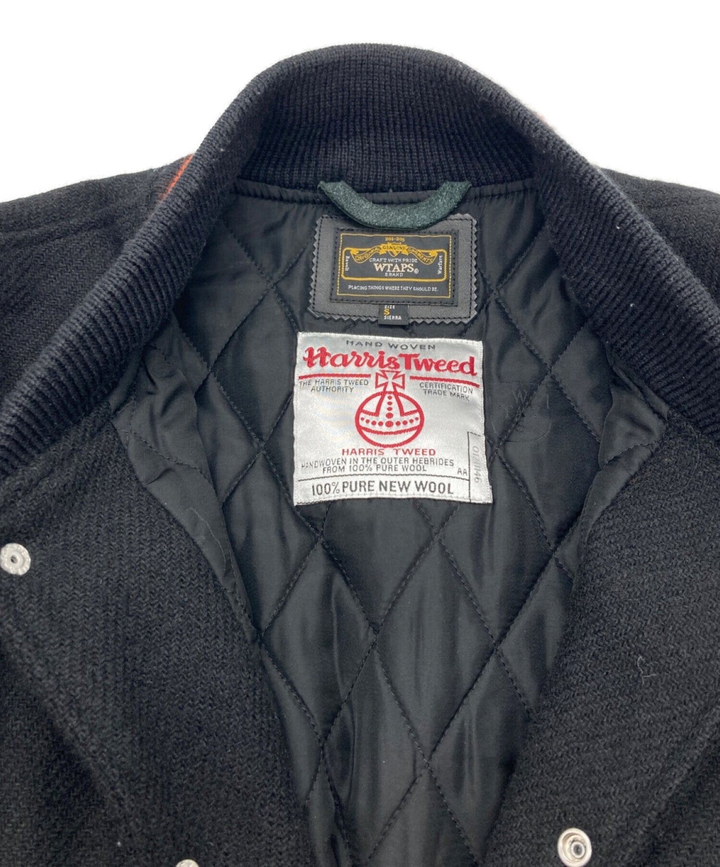 [Pre-owned] WTAPS collaboration stadium jacket jacket blouson logo 132GWDT-JKM04S