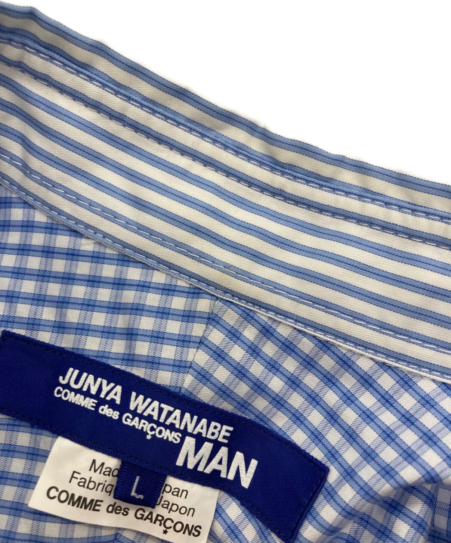 [Pre-owned] COMME des GARCONS JUNYA WATANABE MAN HERVETICA typographic print shirt WG-B007