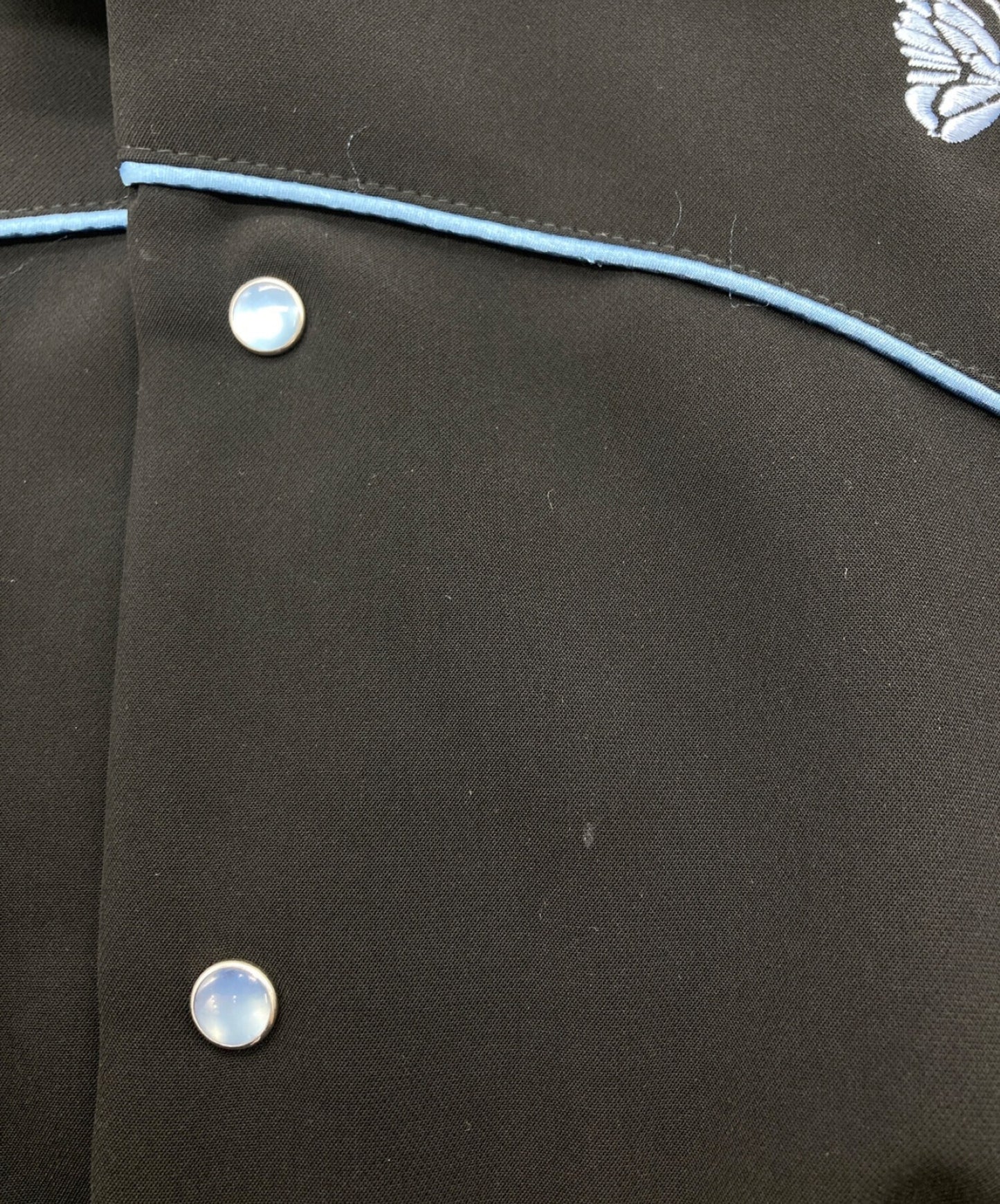 [Pre-owned] Needles Piping Cowboy Jacket Western Popular Popularity Standard Papillon Embroidery MR201