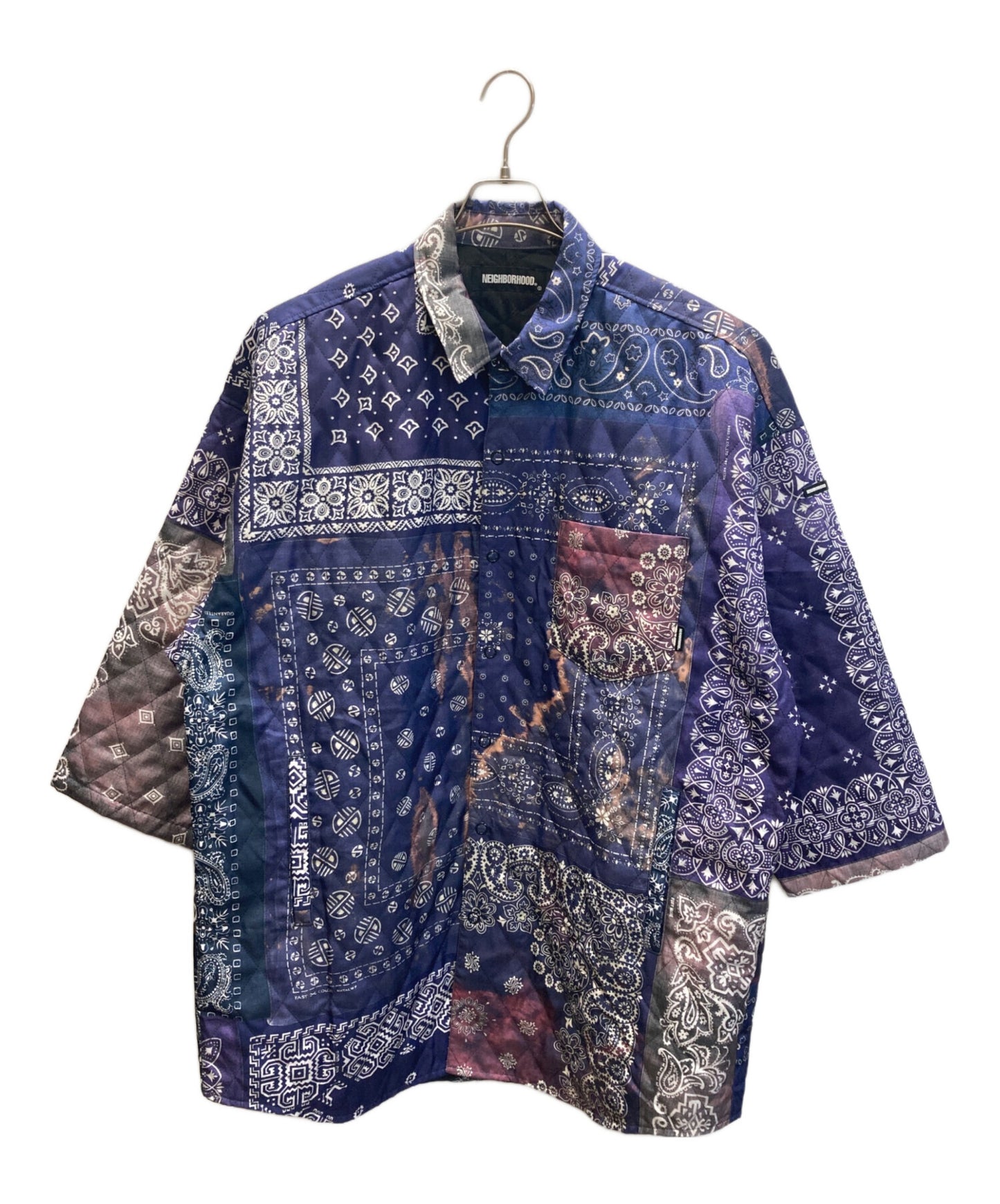 [Pre-owned] NEIGHBORHOOD QUILT-B / E-SHIRT 202AQNH-SHM06