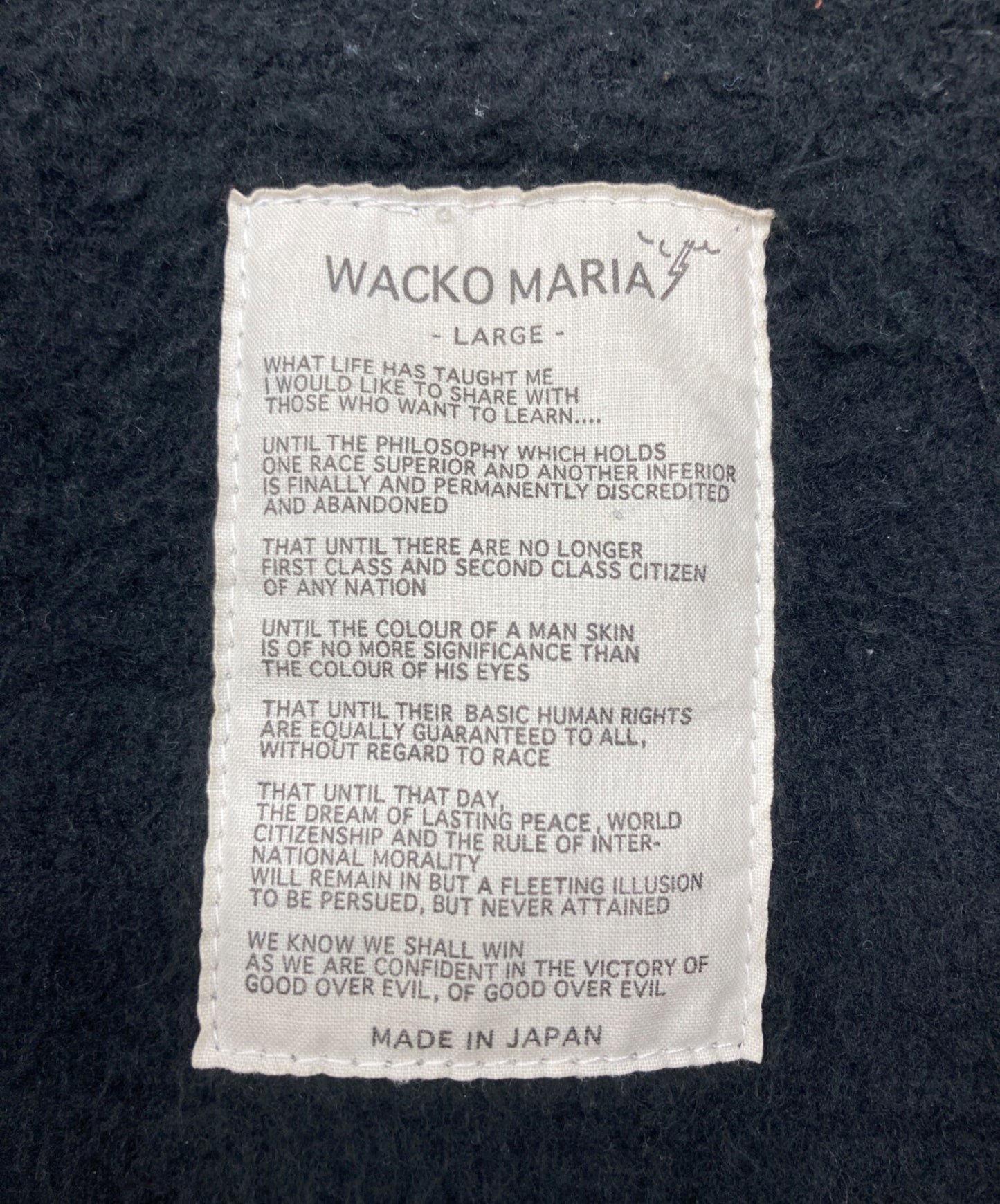 [Pre-owned] WACKO MARIA wool deck jacket