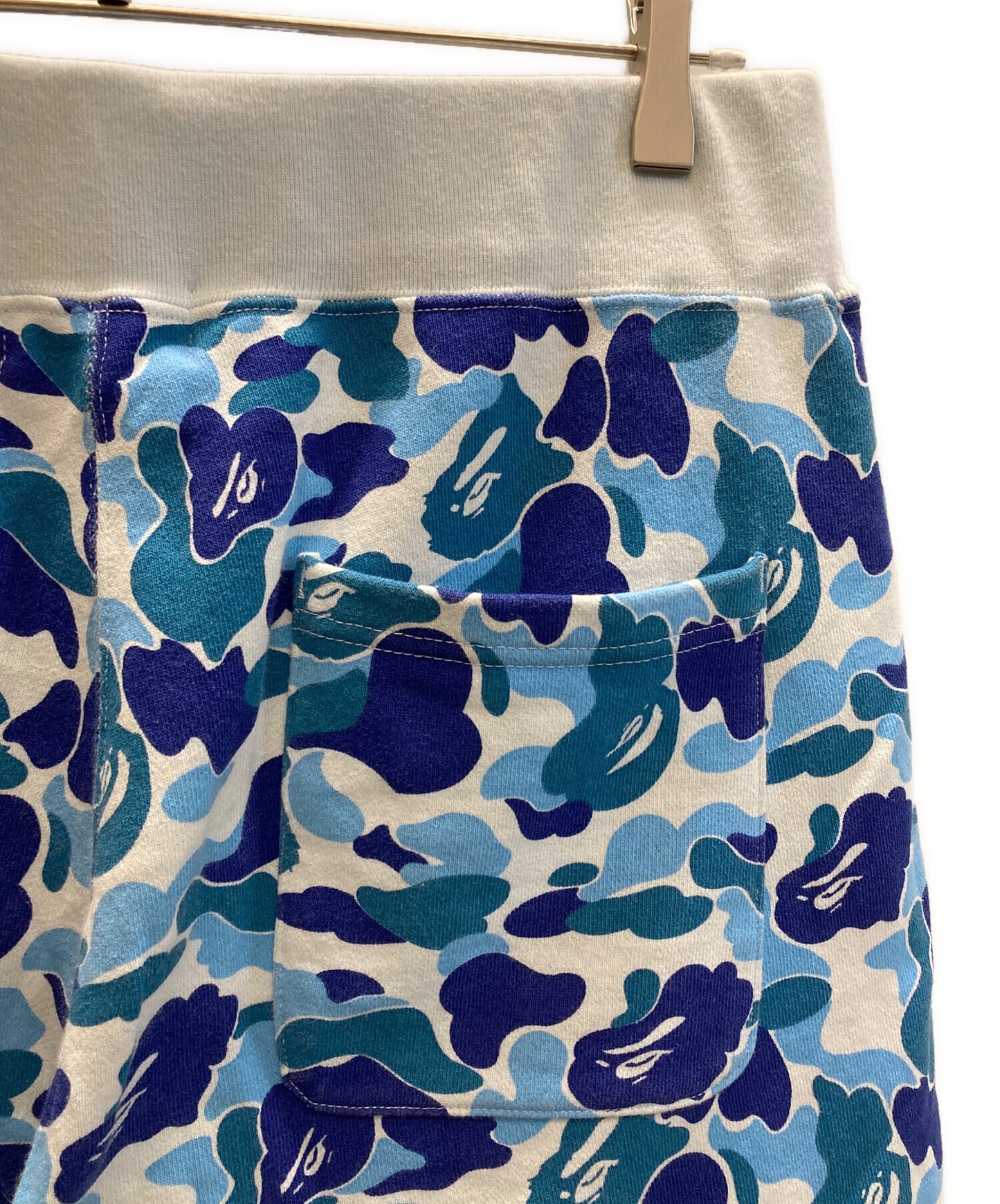 [Pre-owned] A BATHING APE ABC CAMO SWEAT SHORTS 001SPI301017M