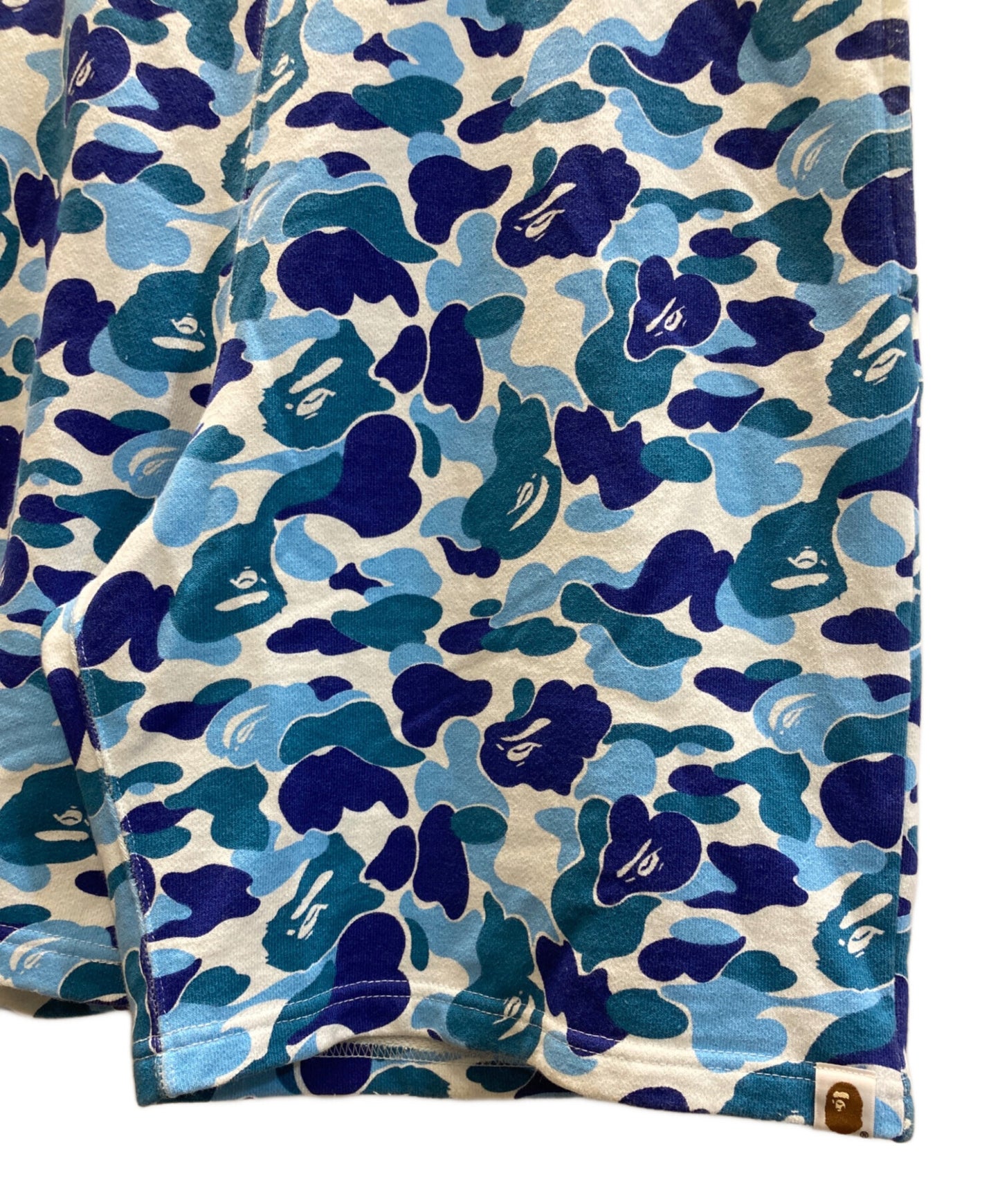 [Pre-owned] A BATHING APE ABC CAMO SWEAT SHORTS 001SPI301017M