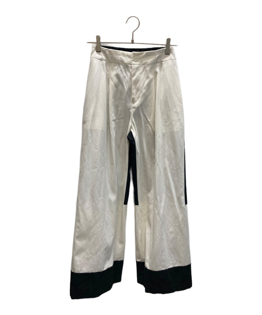 [Pre-owned] ISSEY MIYAKE bi-colored wide pants IM33FF073