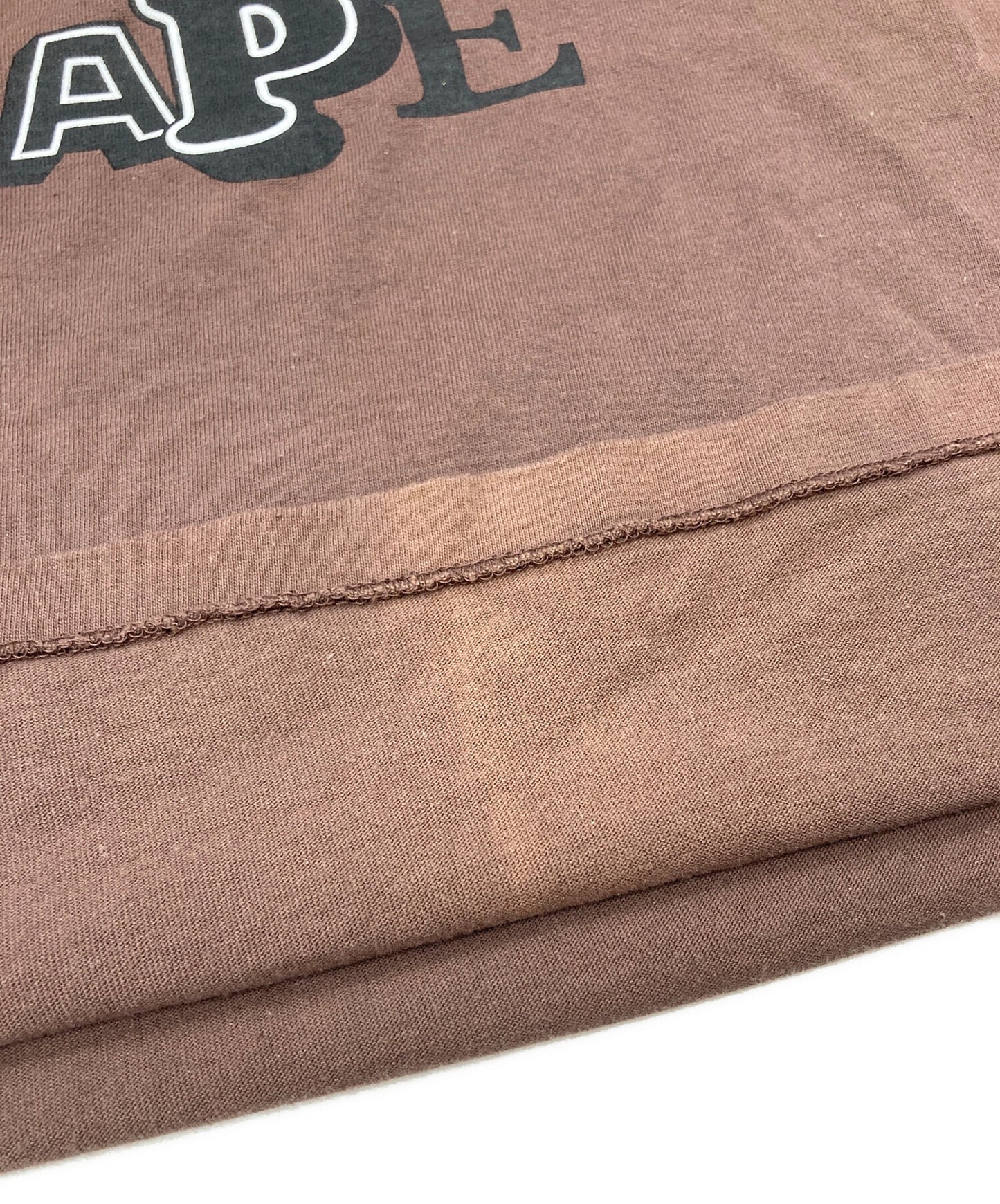 [Pre-owned] A BATHING APE Bape Fans Scart College Tee