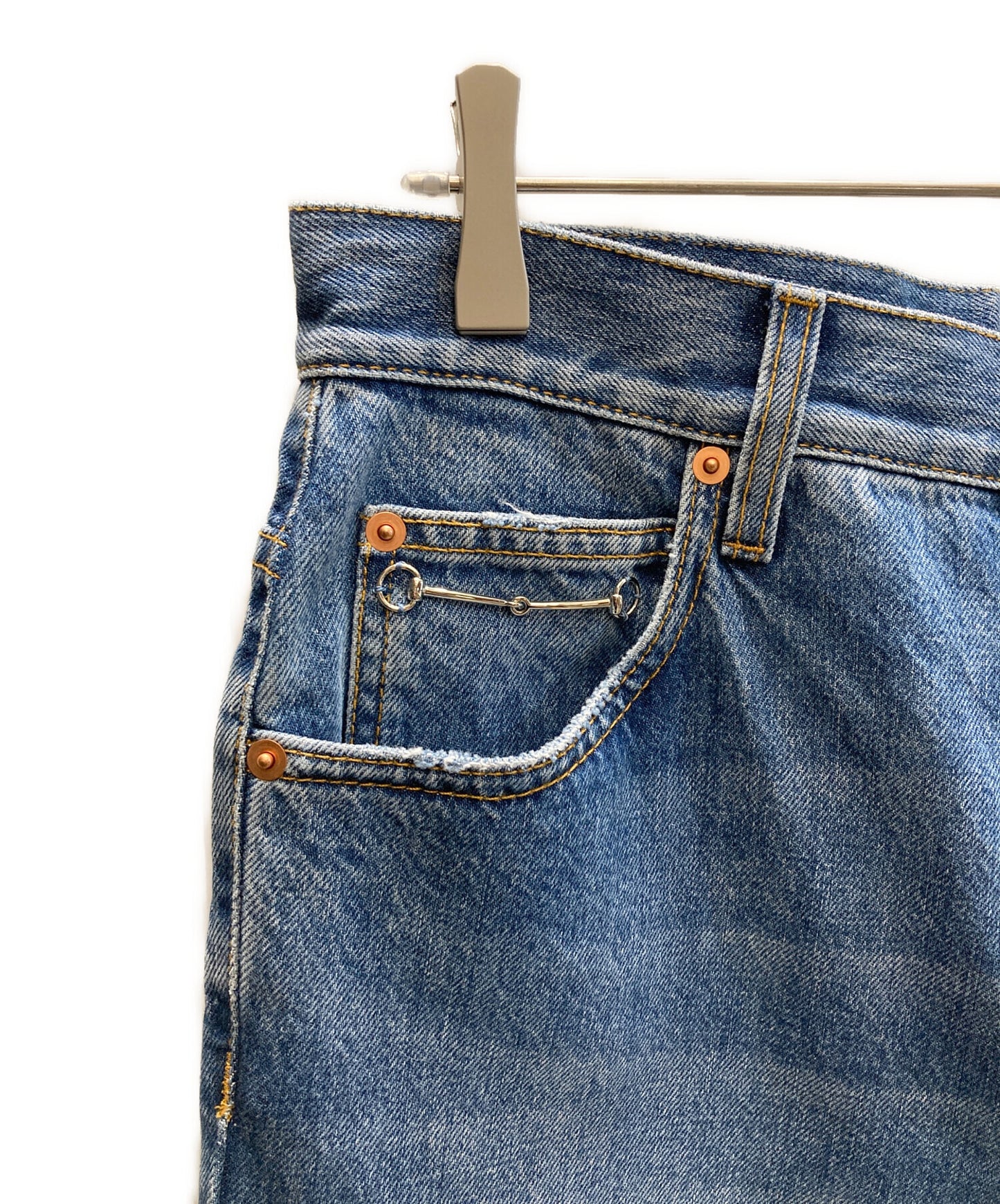 [Pre-owned] GUCCI denim pants 776546 XDCU6